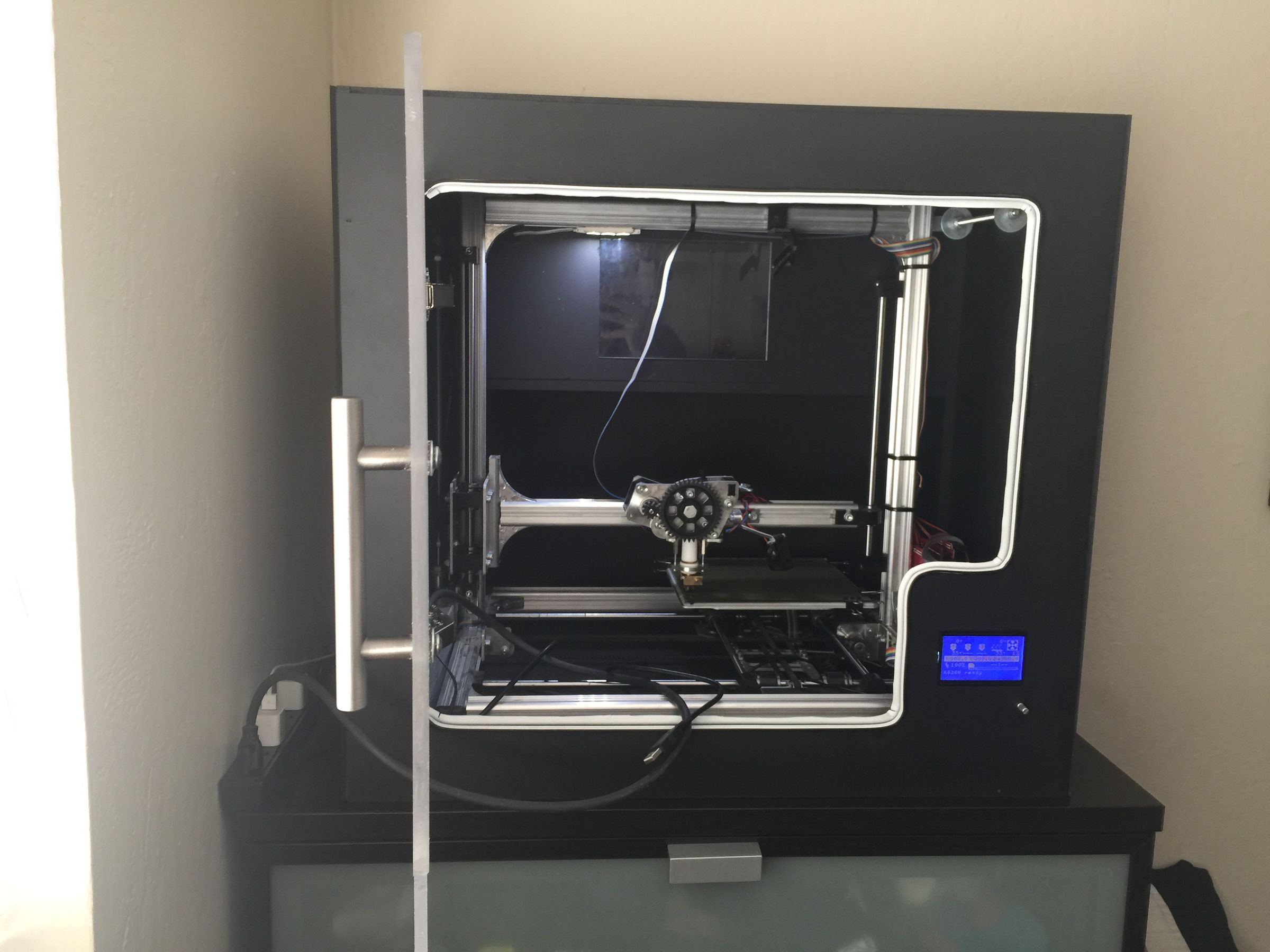 DIY 3D Printer Enclosure 7 Steps (with Pictures) Instructables