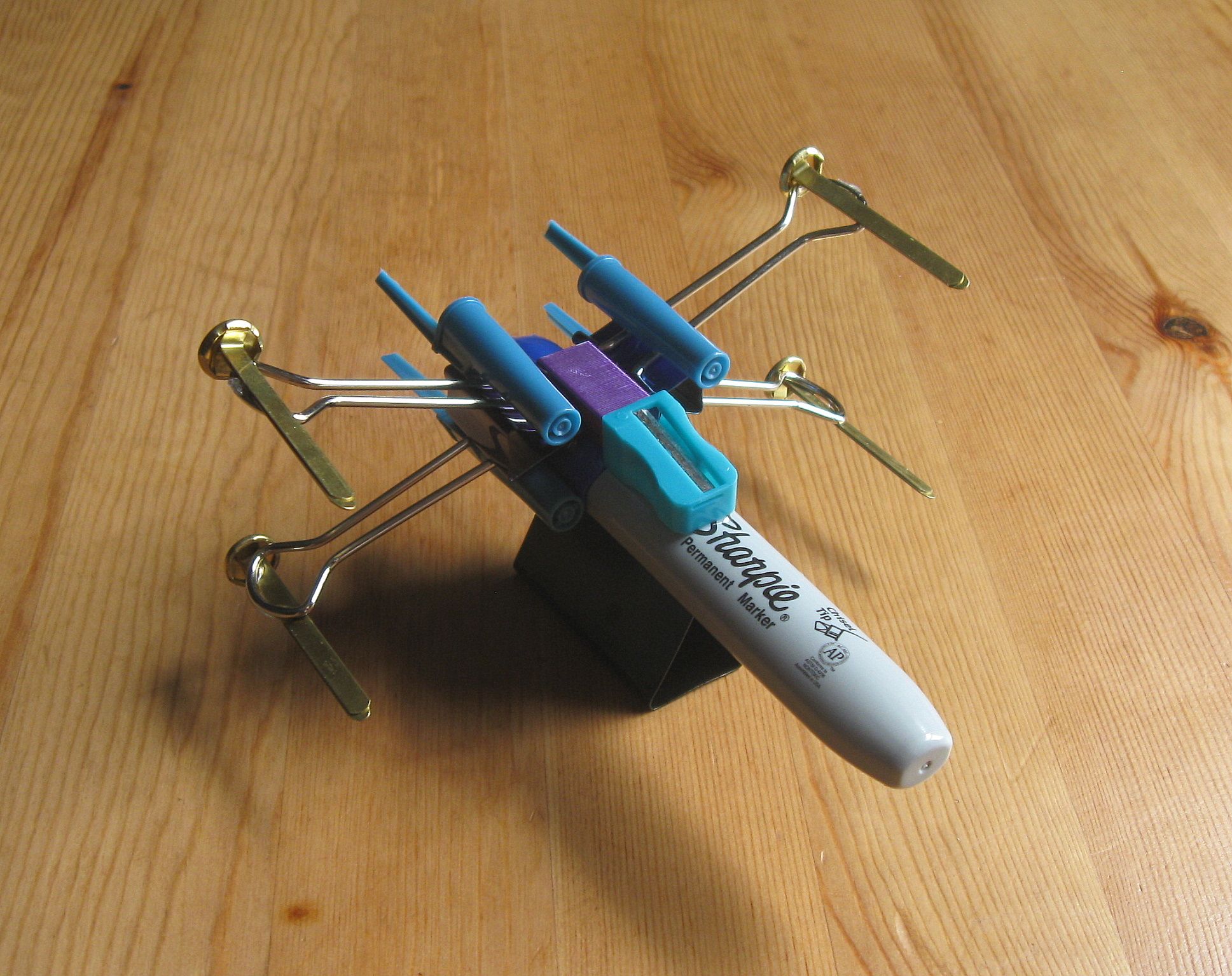 X-Wing Fighter From Office Supplies