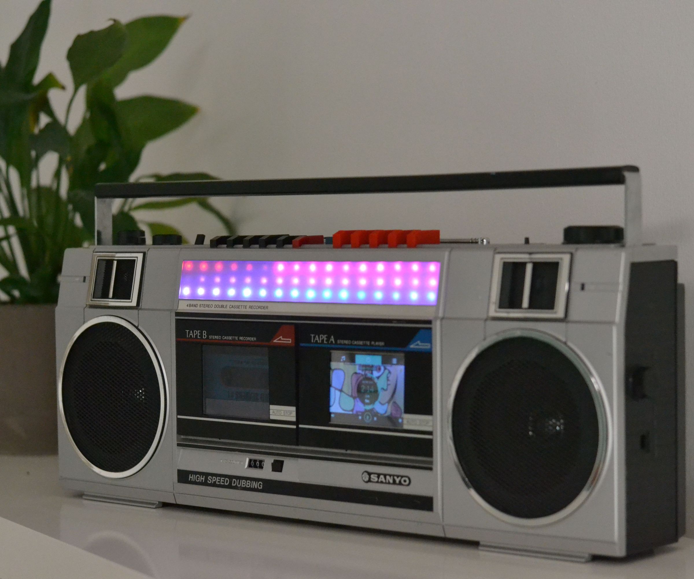 Remodeled 80s Boombox