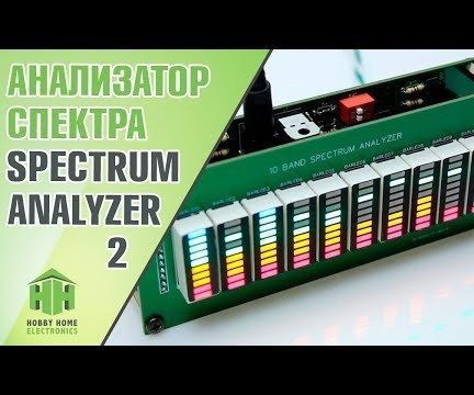 10 band led spectrum analyzer DIY Project DIY Project Image