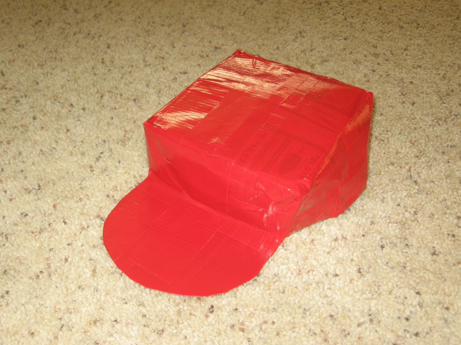 DIY guide for Duct Tape Hat with step-by-step instructions