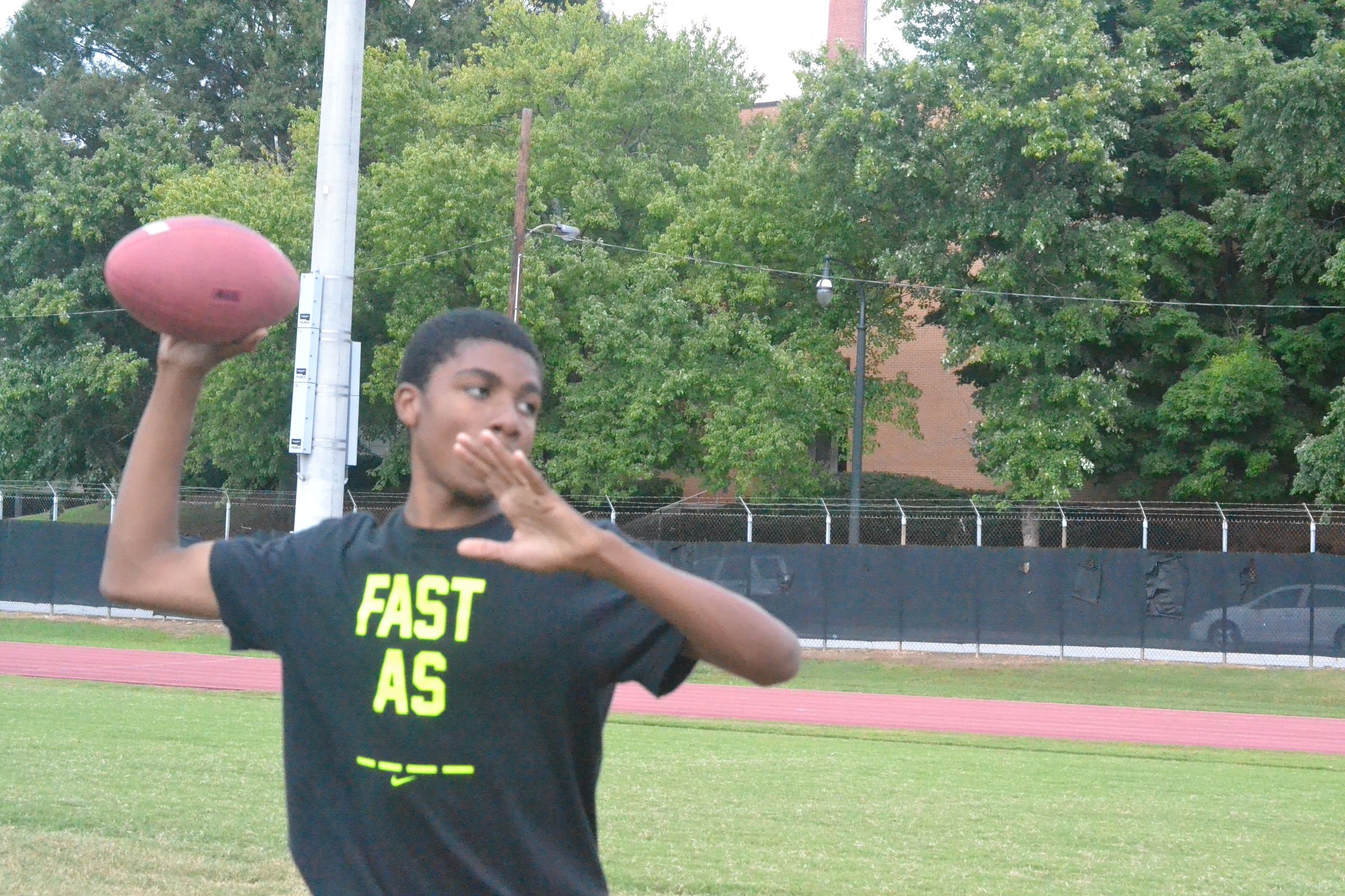 Phases Of Throwing A Football