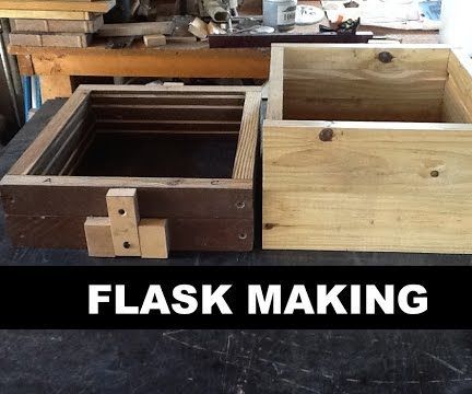 DIY guide for Flask Making For Sand Casting Aluminum & Other Metals with step-by-step instructions