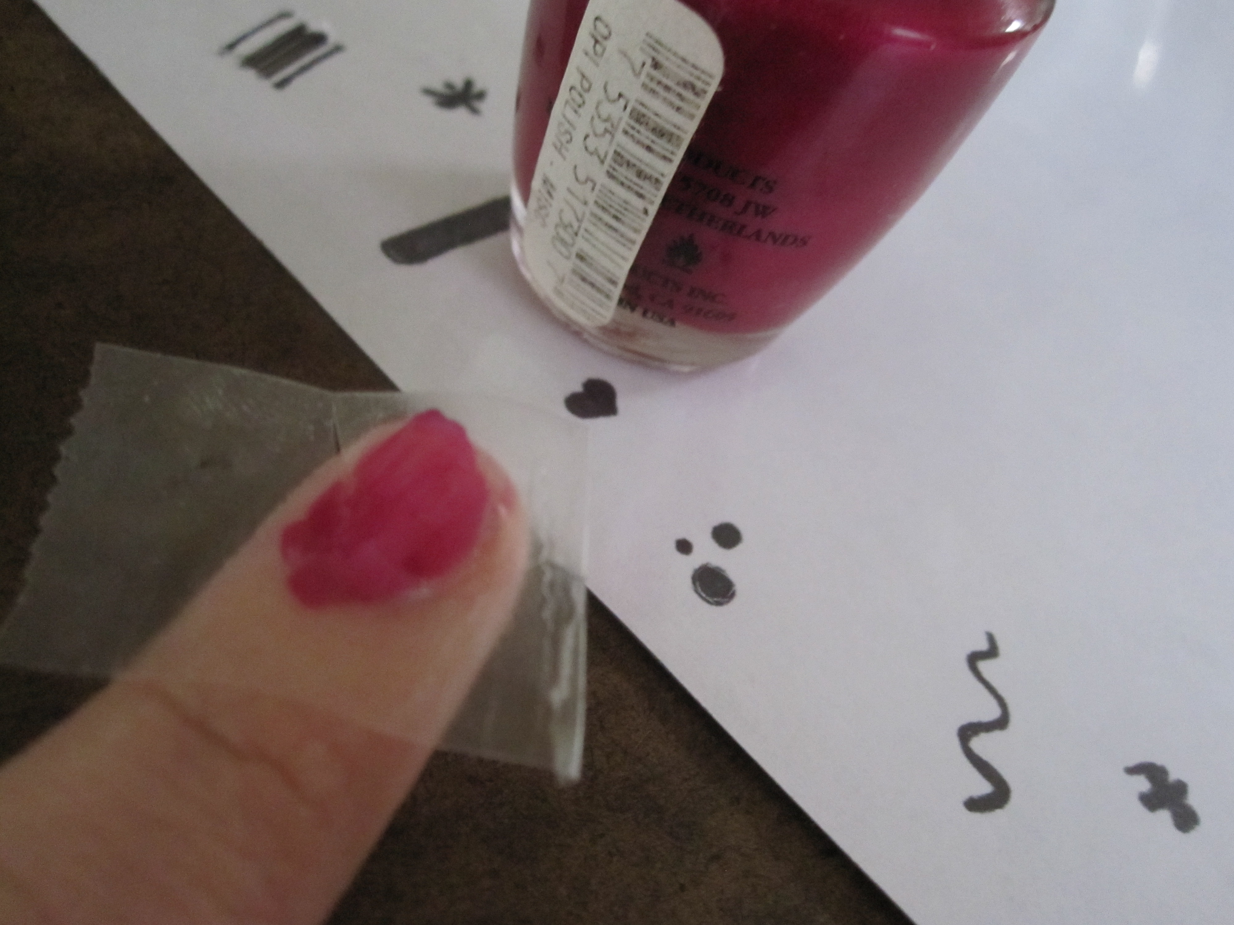 Easy Nail Stencils 4 Steps Instructables