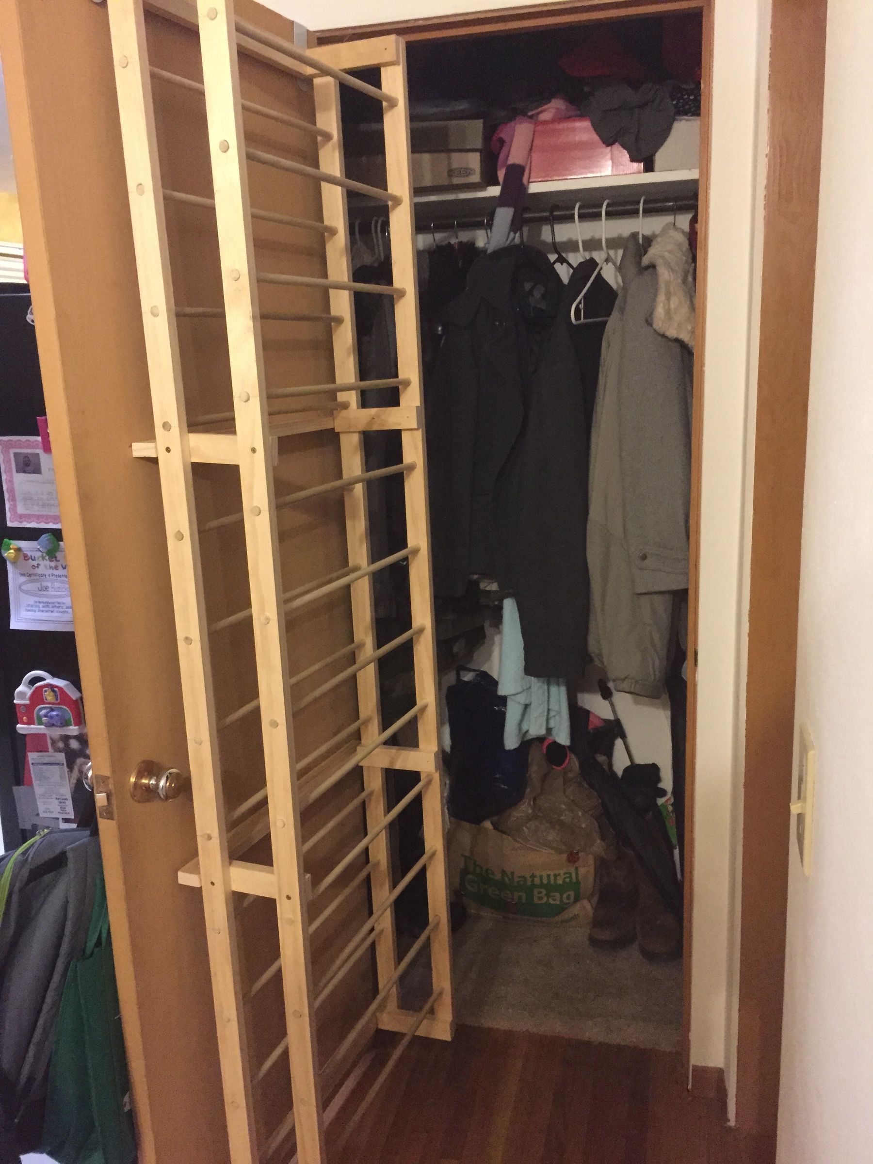 Behind the Door Shoe Rack 3 Steps (with Pictures) Instructables