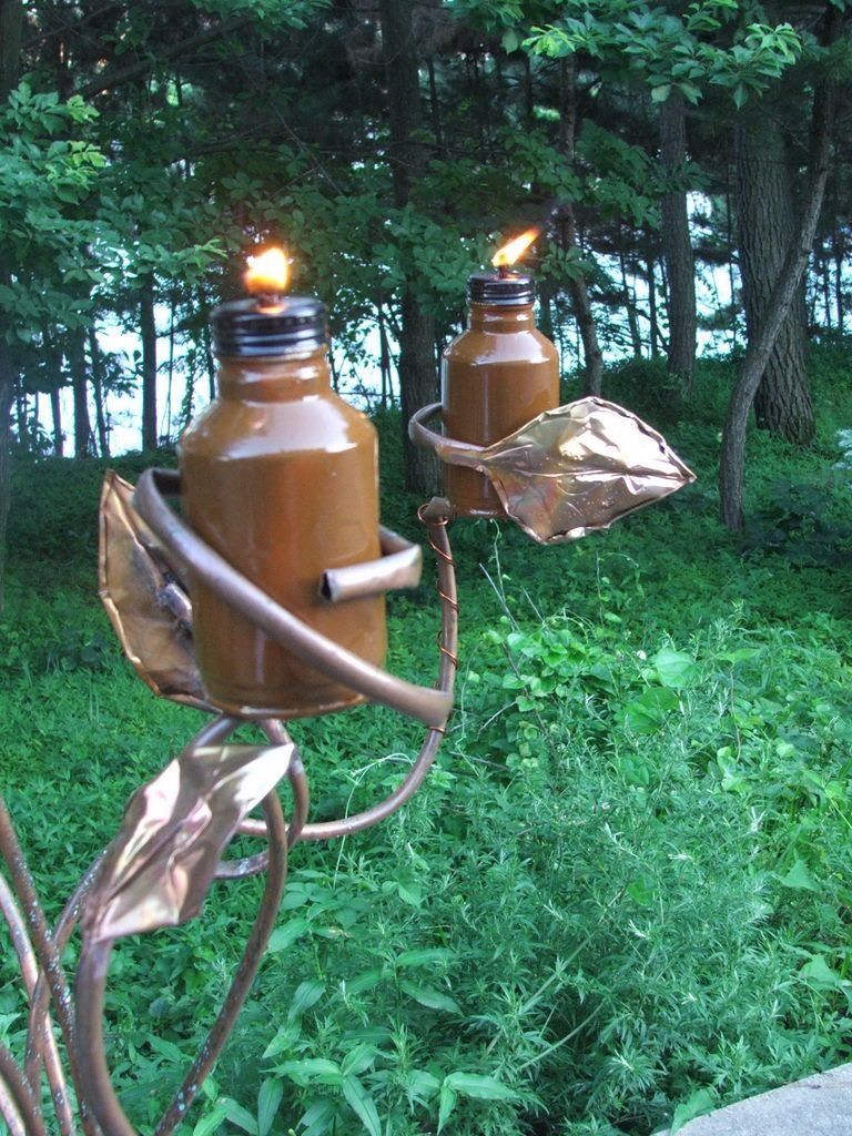 Tiki Torch Tree 7 Steps Instructables