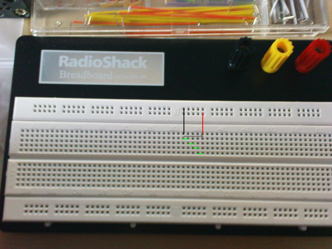 Breadboard Basics for Absolute Beginners : 10 Steps (with Pictures ... Circuit Diagram