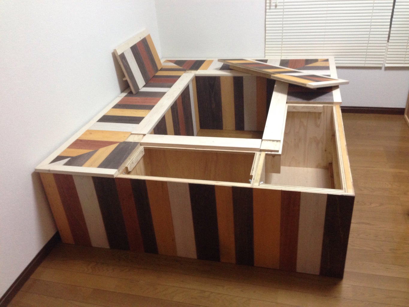座卓に合わせた収納付き掘りごたつ製作 9 Steps Instructables 座卓に合わせた収納付き掘りごたつ製作 9 Steps Instructables