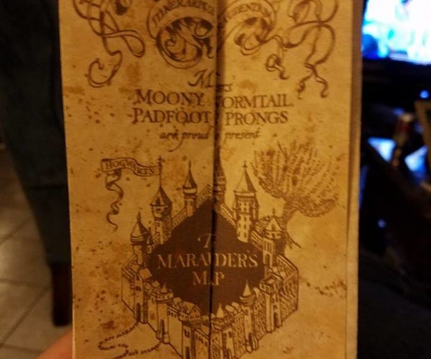 Marauders Map Free Printable A4 How To Make The Marauders Map (With Pictures) - Instructables