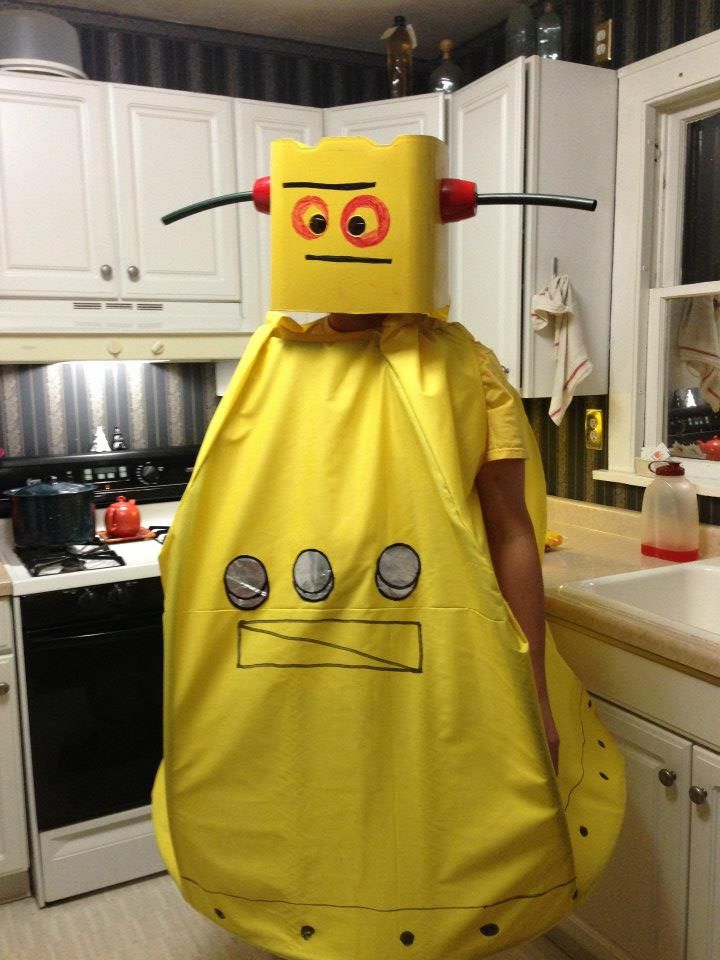 instructables robot costume DIY Project DIY Project Image