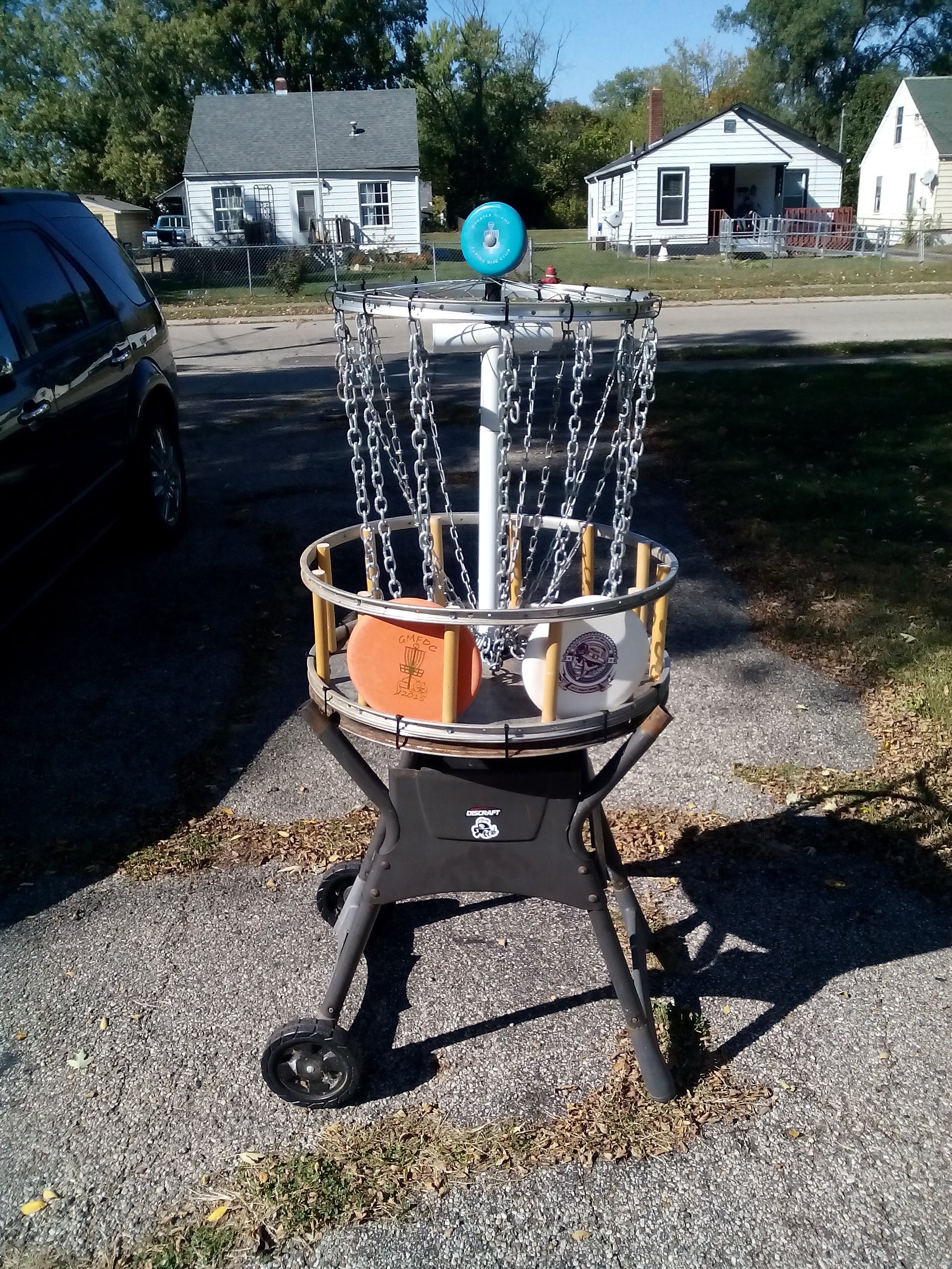 Disc Golf Basket Instructables