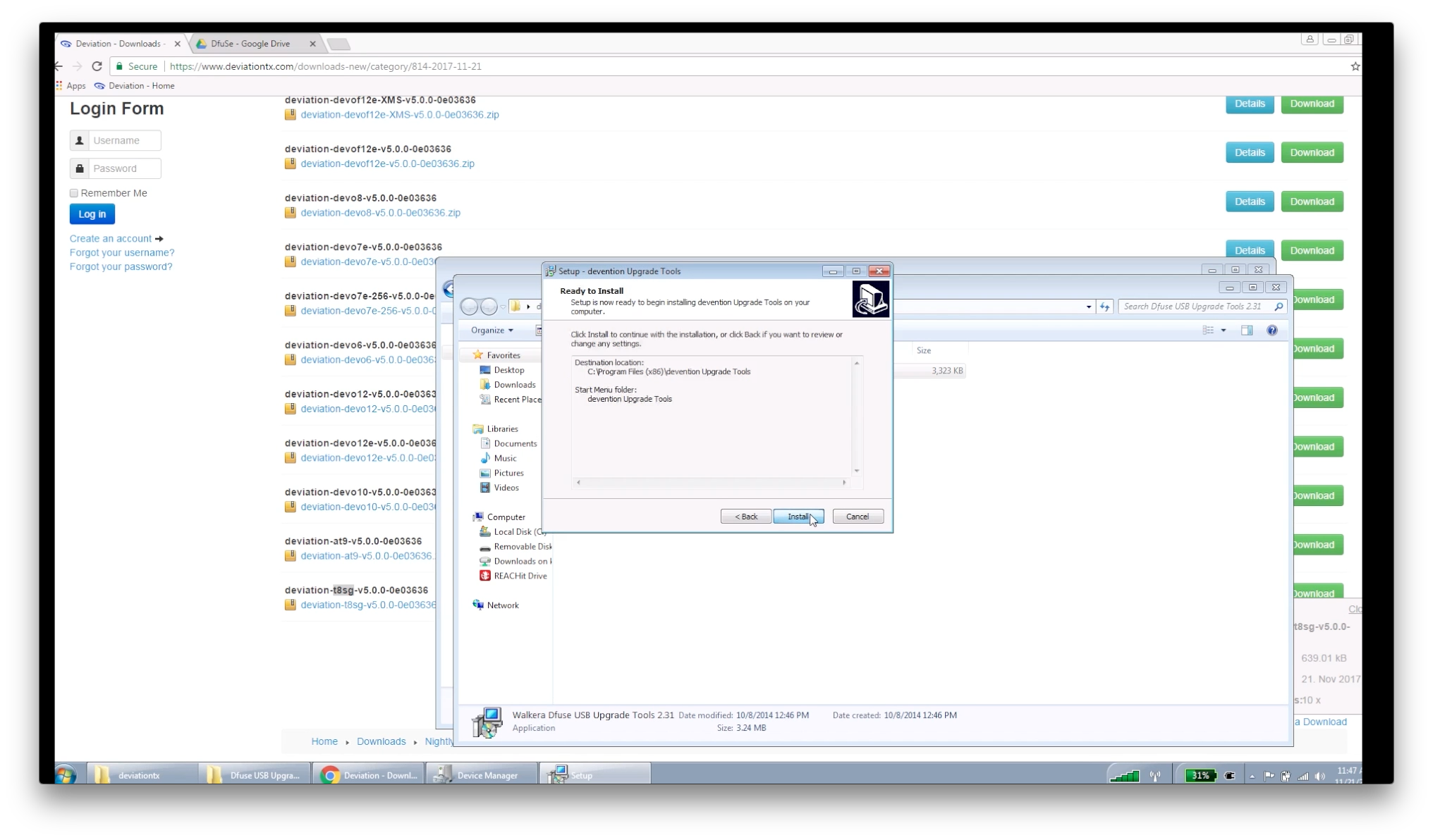Jumper T8SG DeviationTX Firmware Upgrade 8 Steps (with Pictures