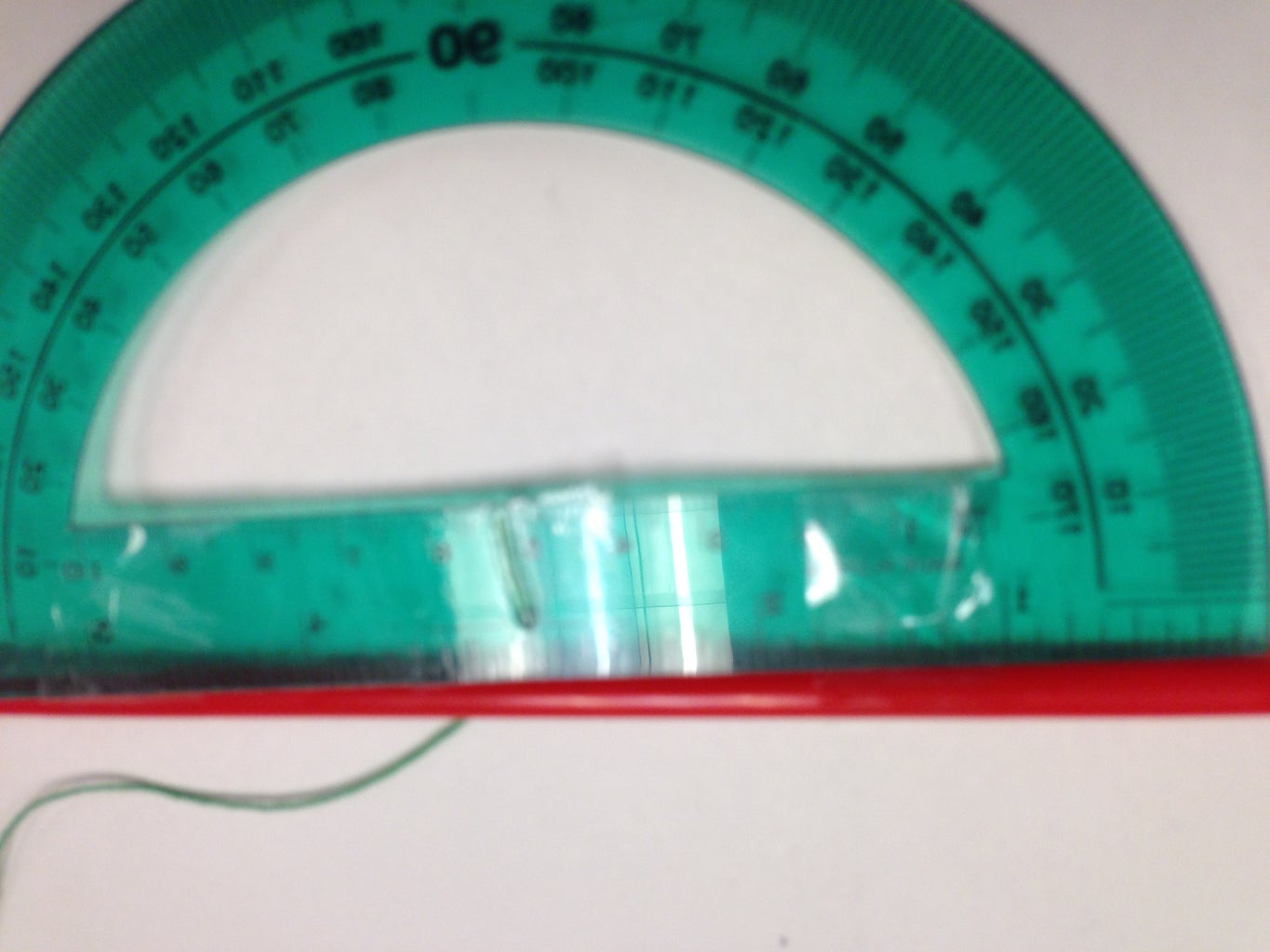 basic clinometer from classroom materials 4 steps instructables