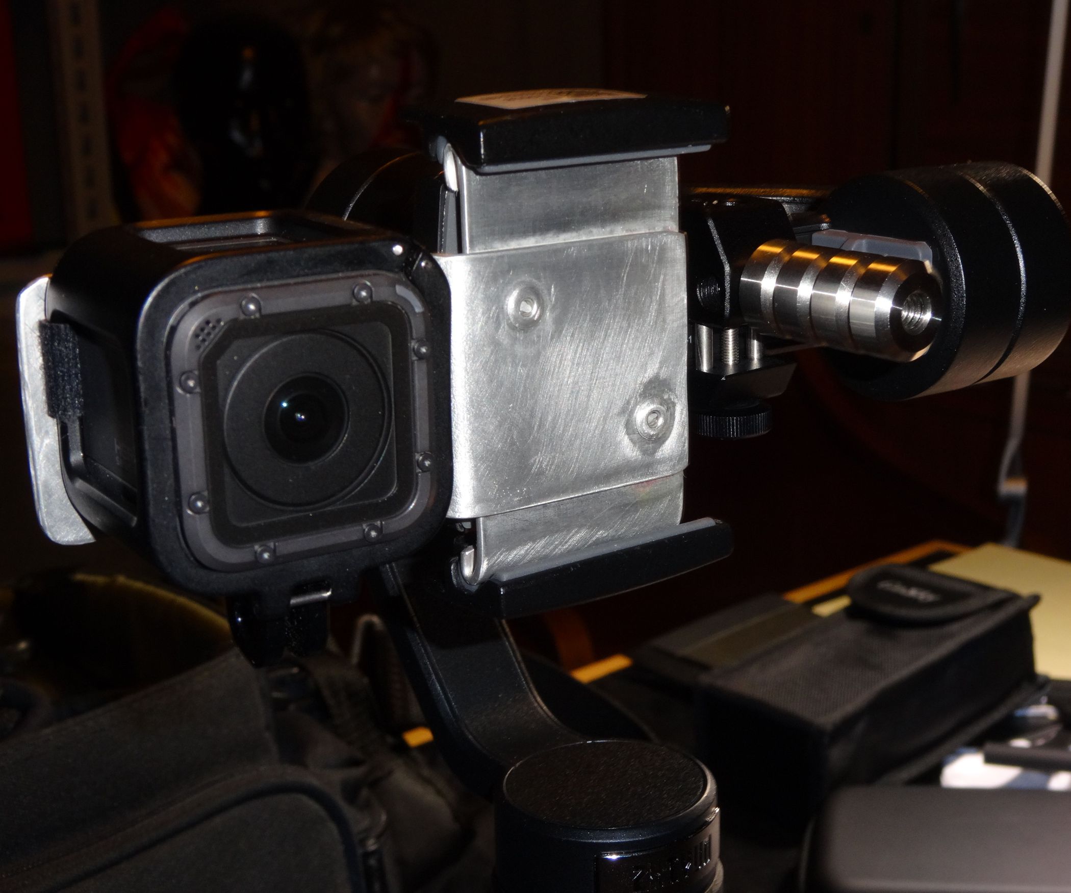 Introduction DIY Gimbal Mount for Gopro Session, Etc. 5 Steps (with