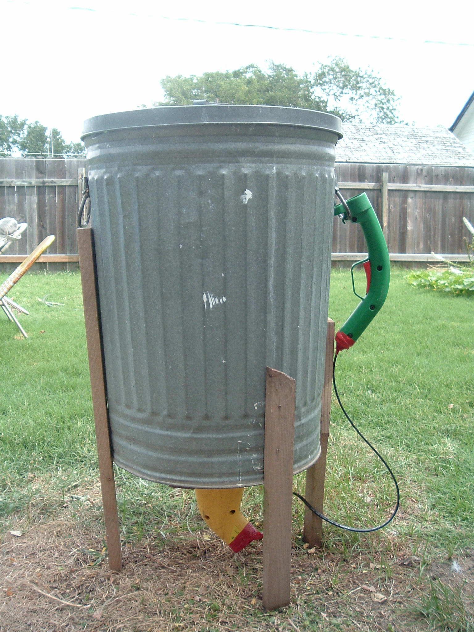 Diy Leaf Shredder Trimmer How To Make A Homemade Leaf Shredder Make