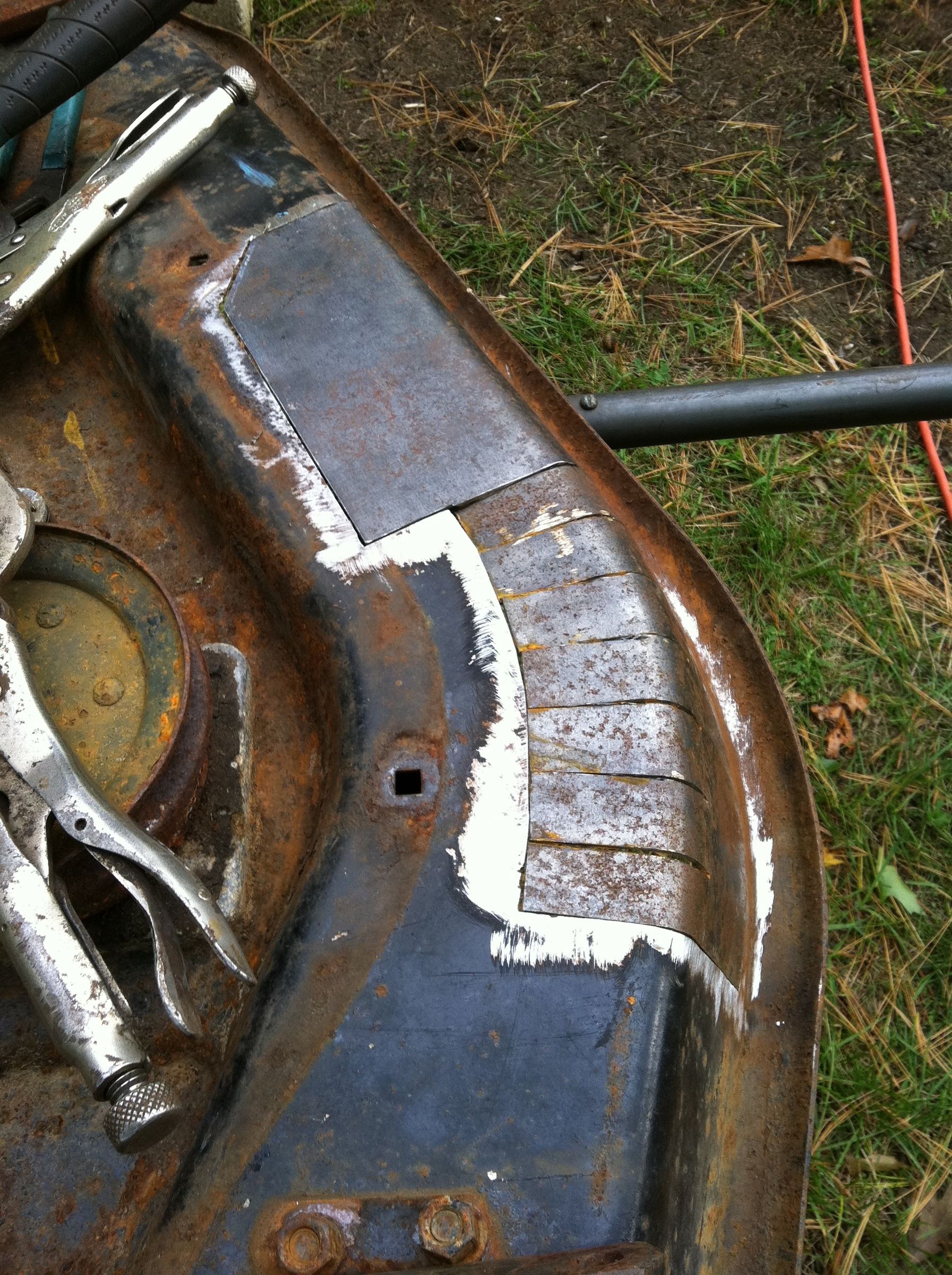 How to Patch a Rusted Lawn Mower Deck 6 Steps (with Pictures