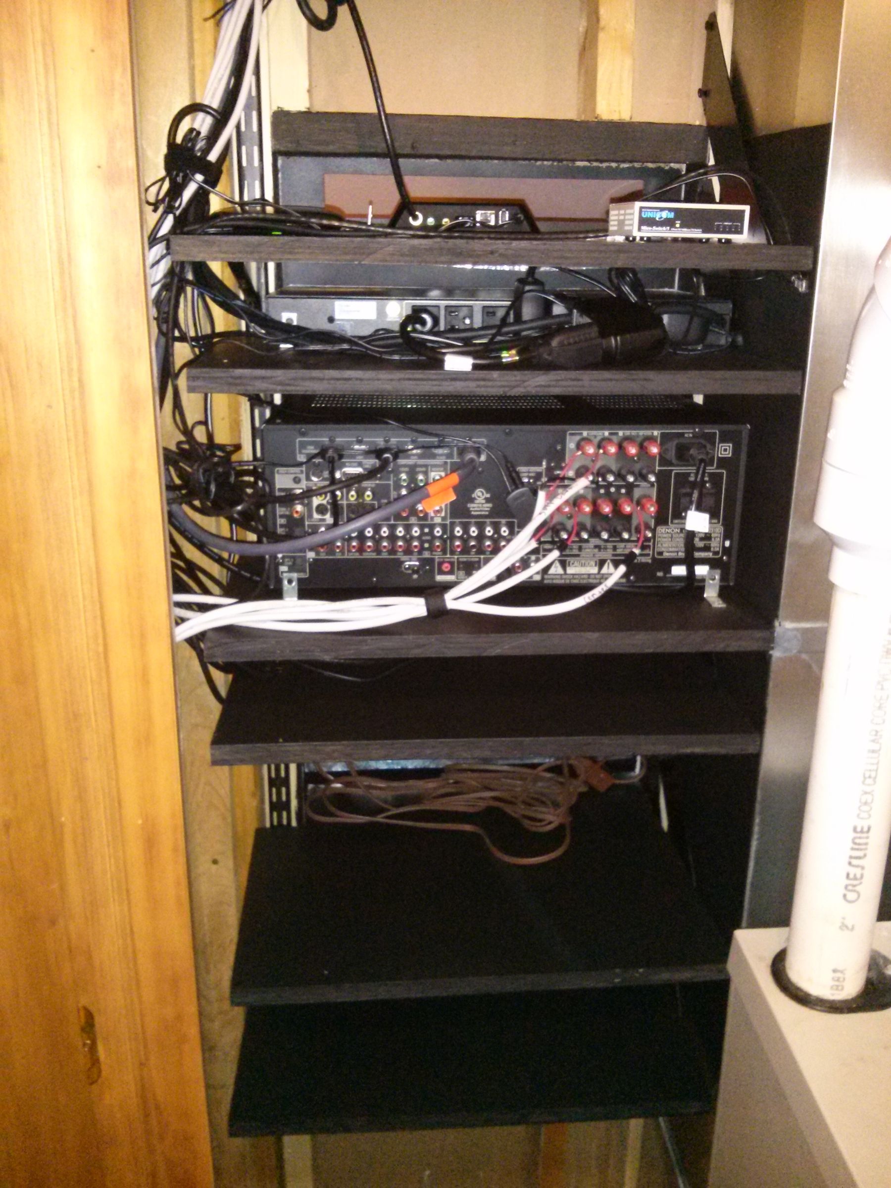 Easy InWall Theater Rack 6 Steps (with Pictures) Instructables