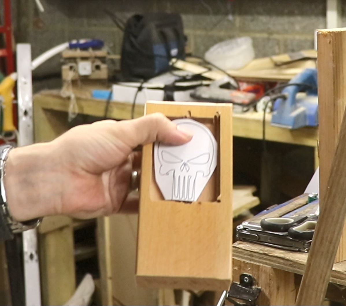 Punisher Skull Gear Shift Knob for Toyota Aygo 10 Steps (with