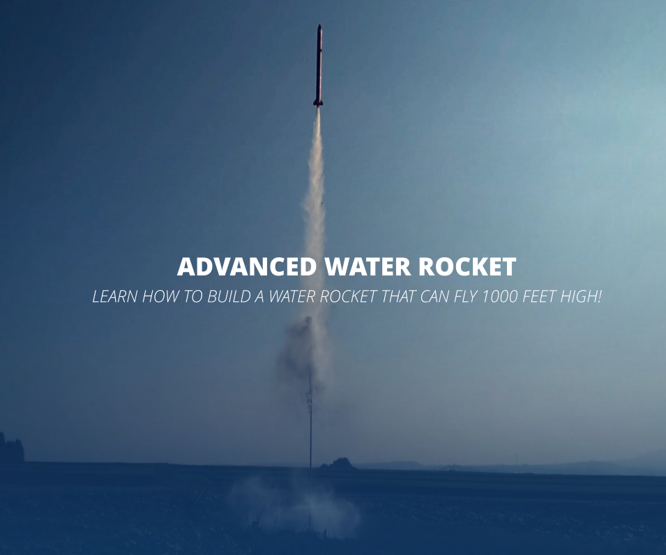 water propelled rocket toy