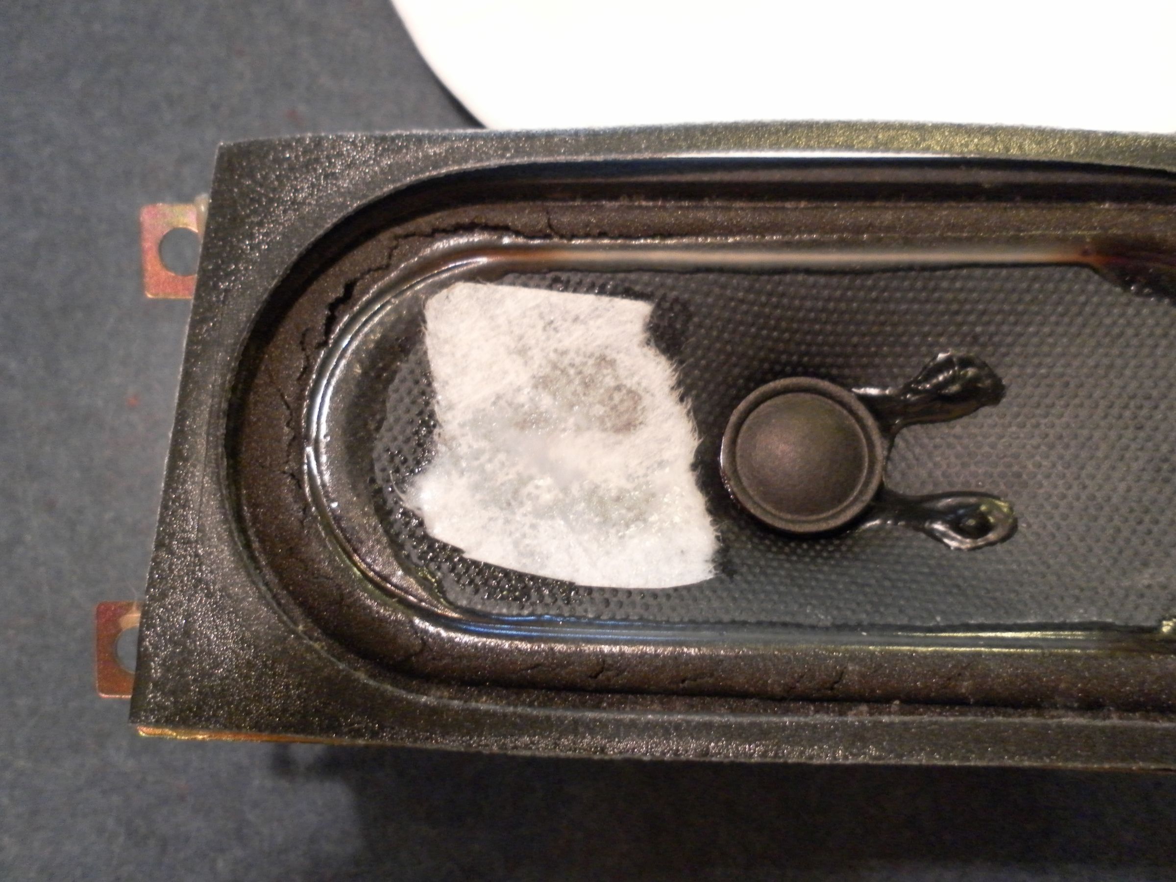 How to Repair a Cracked Speaker Cone. 5 Steps Instructables