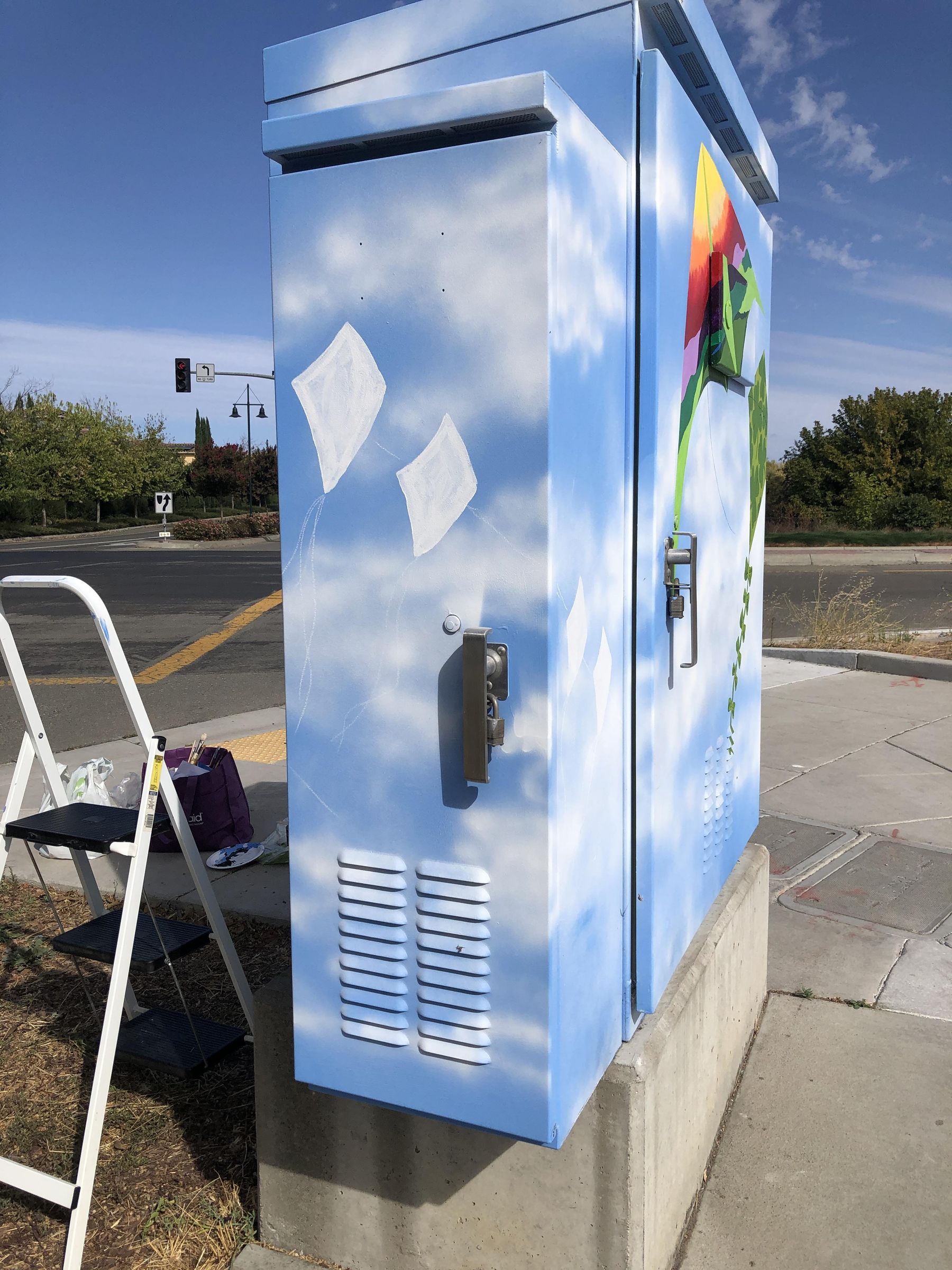 Painted Utility Box Public Art/Mural 28 Steps (with Pictures