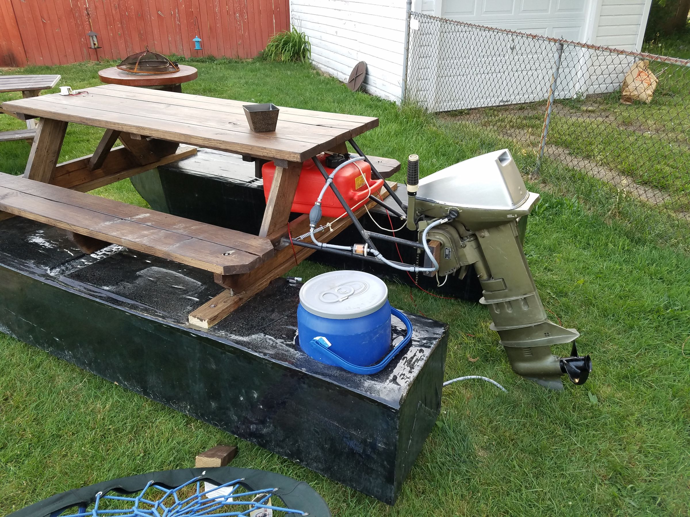 Pontoon Boat Picnic Table 8 Steps (with Pictures) Instructables