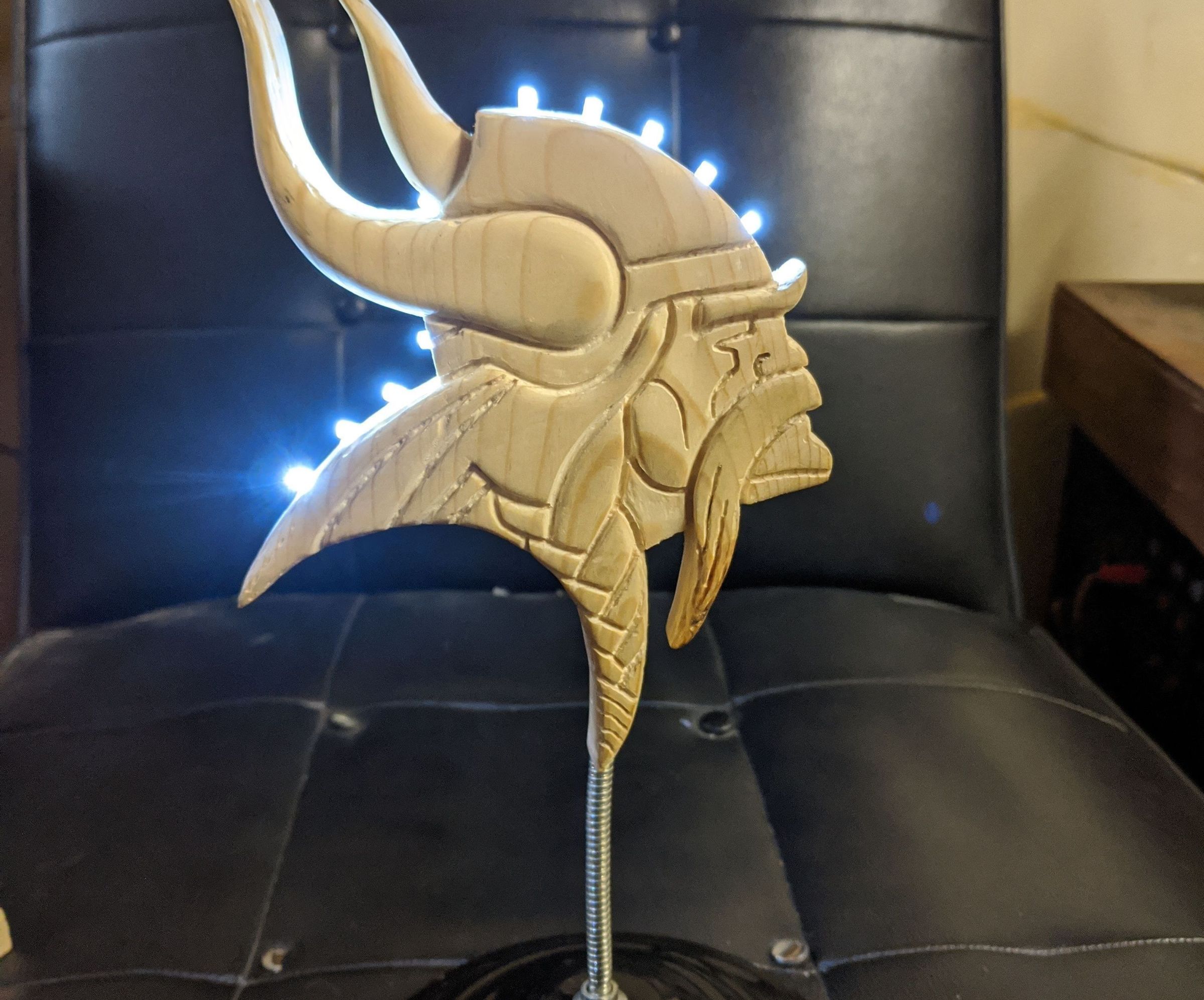 DIY guide for LEDs and Wood with step-by-step instructions