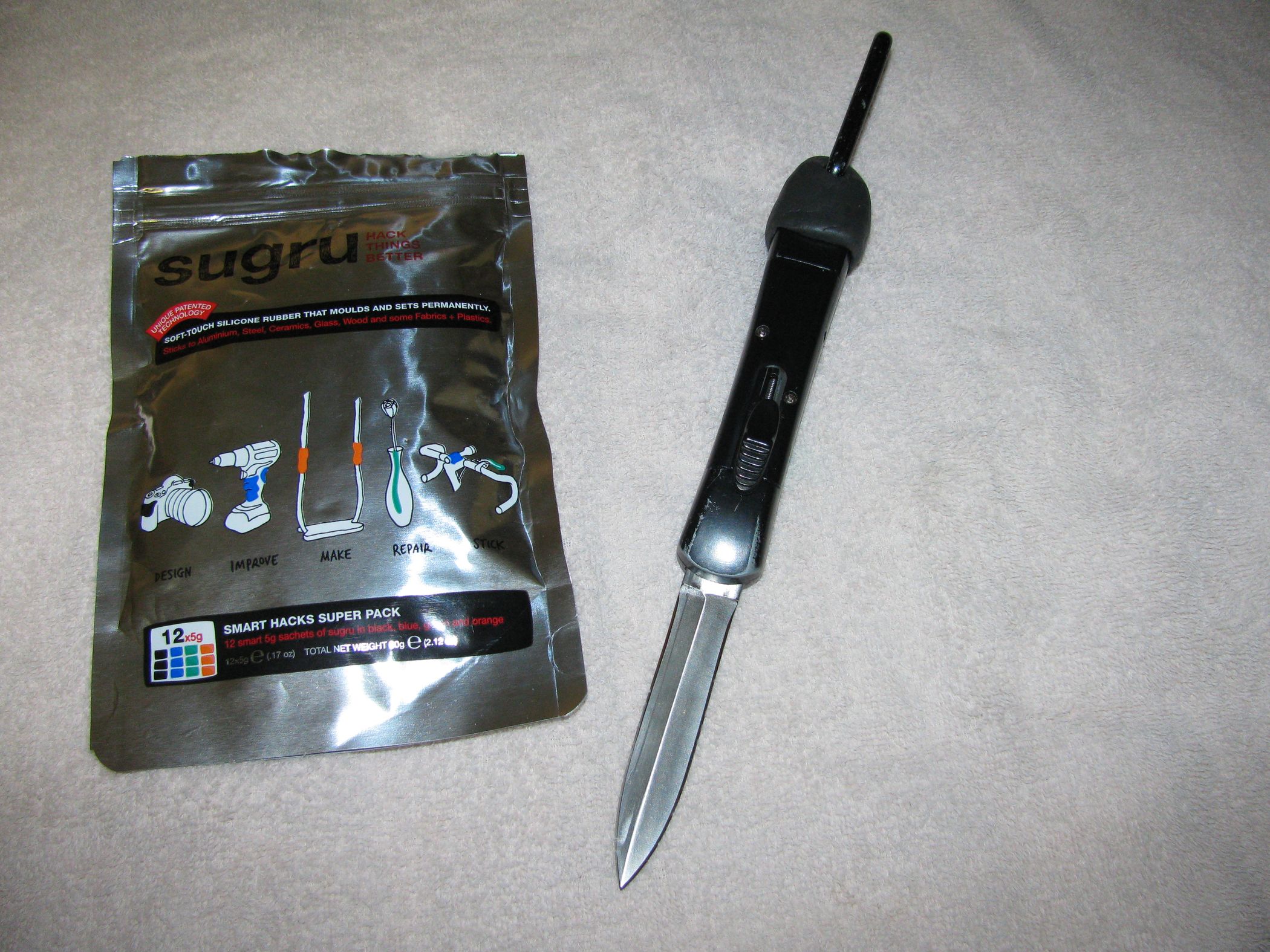 Sugru Knife Caddy/Case! 5 Steps (with Pictures) Instructables