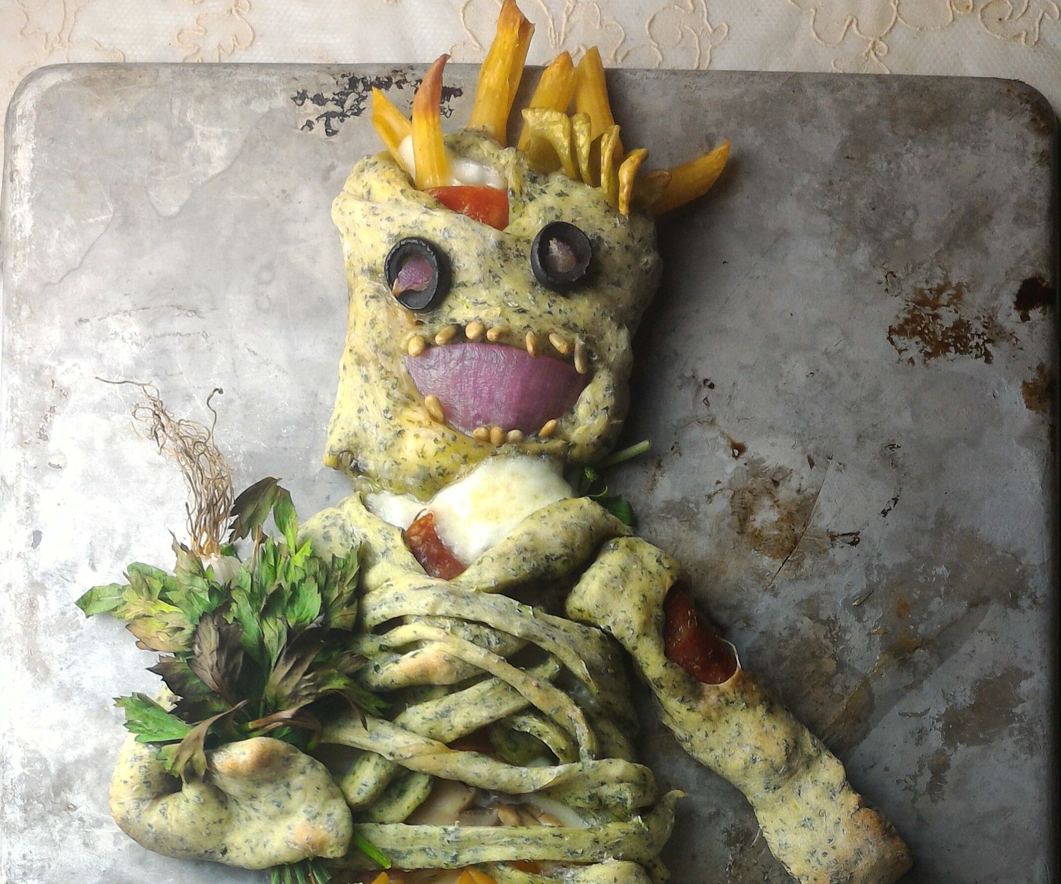 Zombie Calzone