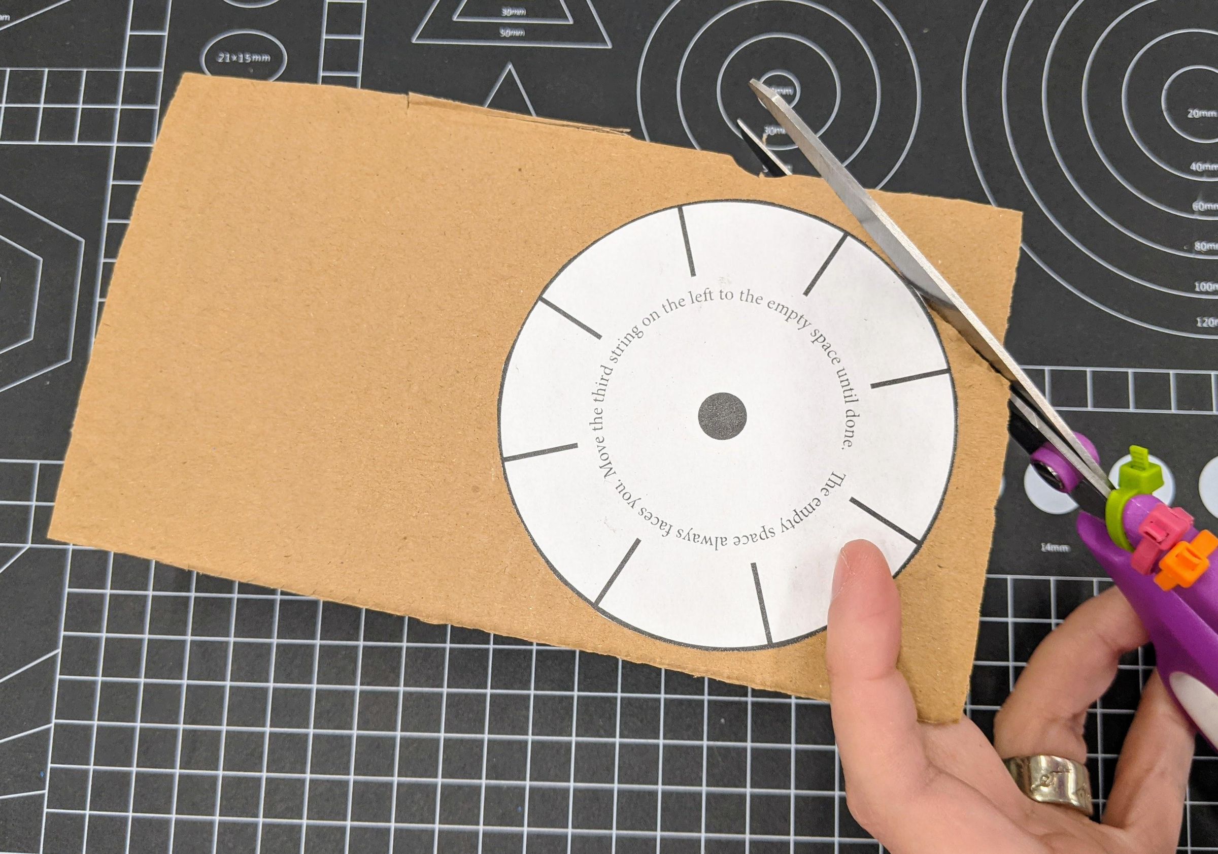 Cardboard Loom Friendship Bracelet 7 Steps (with Pictures