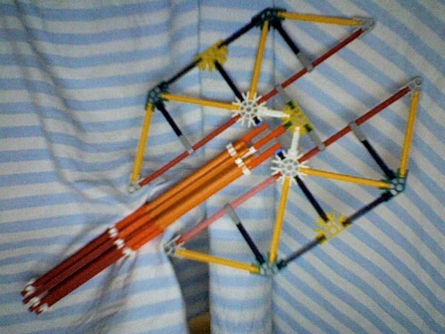 DIY guide for Knex Battle Axe with step-by-step instructions