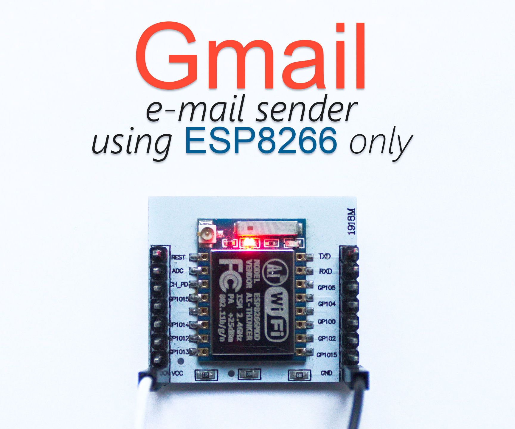 ESP8266 GMail Sender