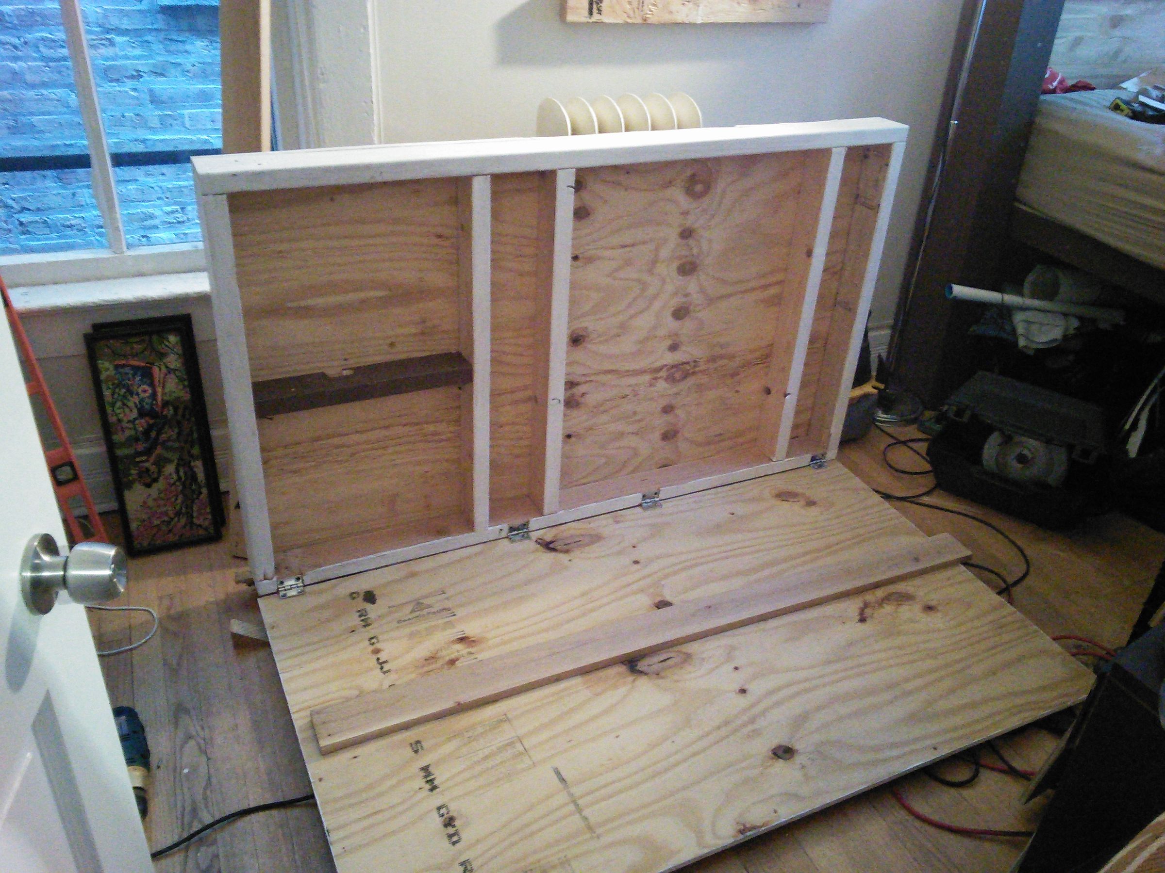 Hideaway Drafting Table 7 Steps (with Pictures) Instructables