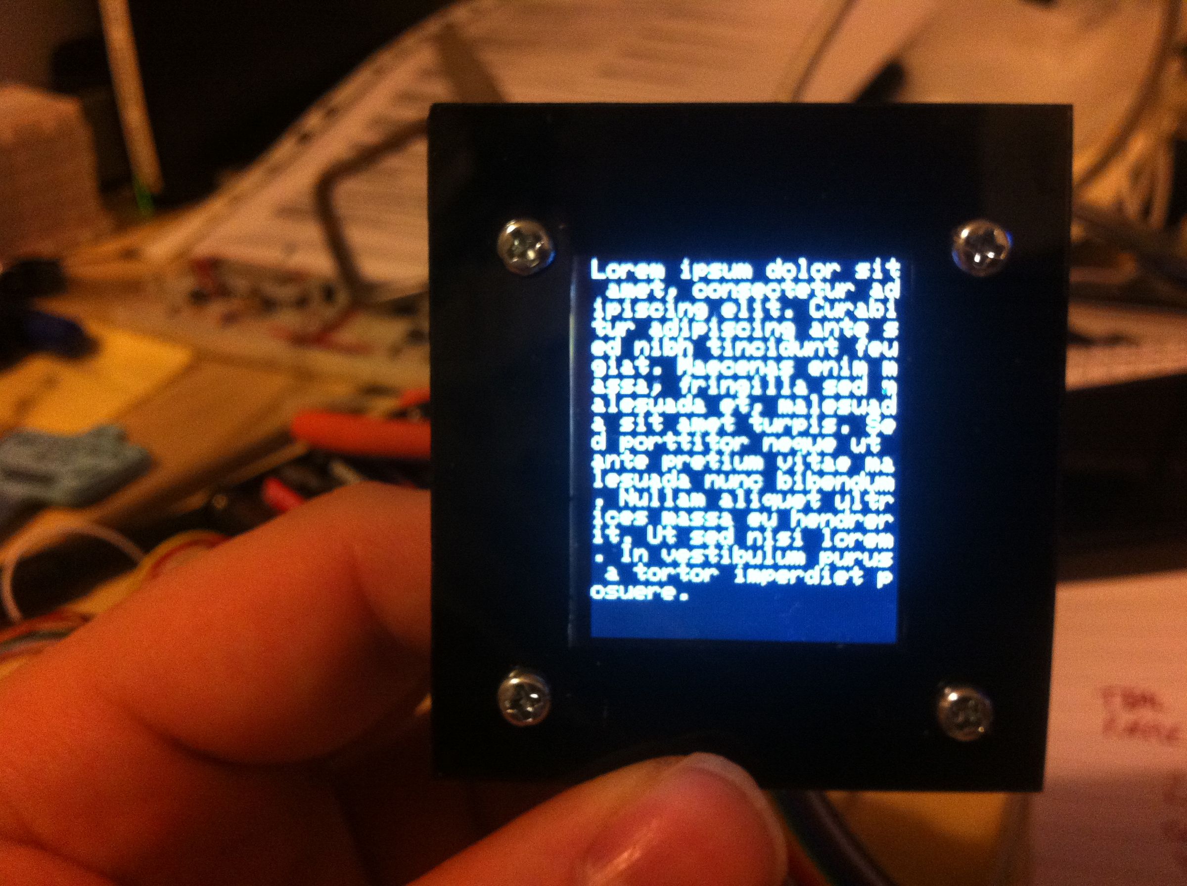 LCD, LED, TFT Displays 