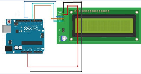 LCD(16x2) Interfacing With Arduino Using 3 Pins : 6 Steps - Instructables