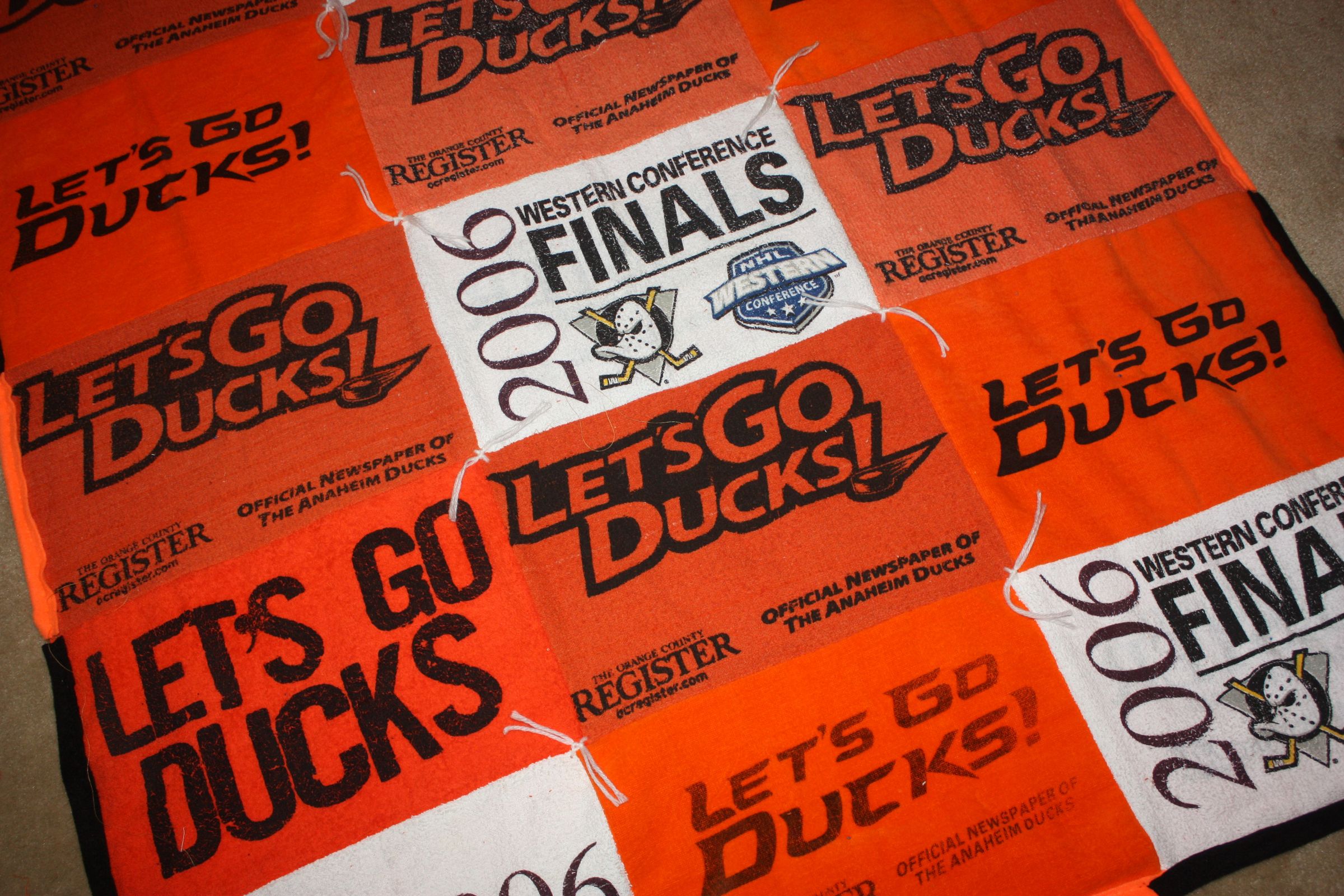 Rally Towel Quilt 8 Steps Instructables