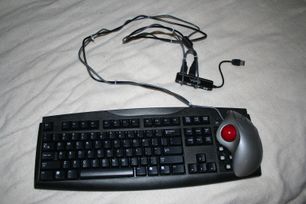 Keyboard Mouse Project make your own keyboard with integrated trackball mouse DIY Project ...