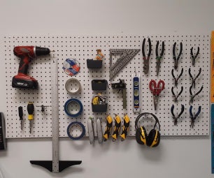 How to Build a Pegboard Wall Organizer