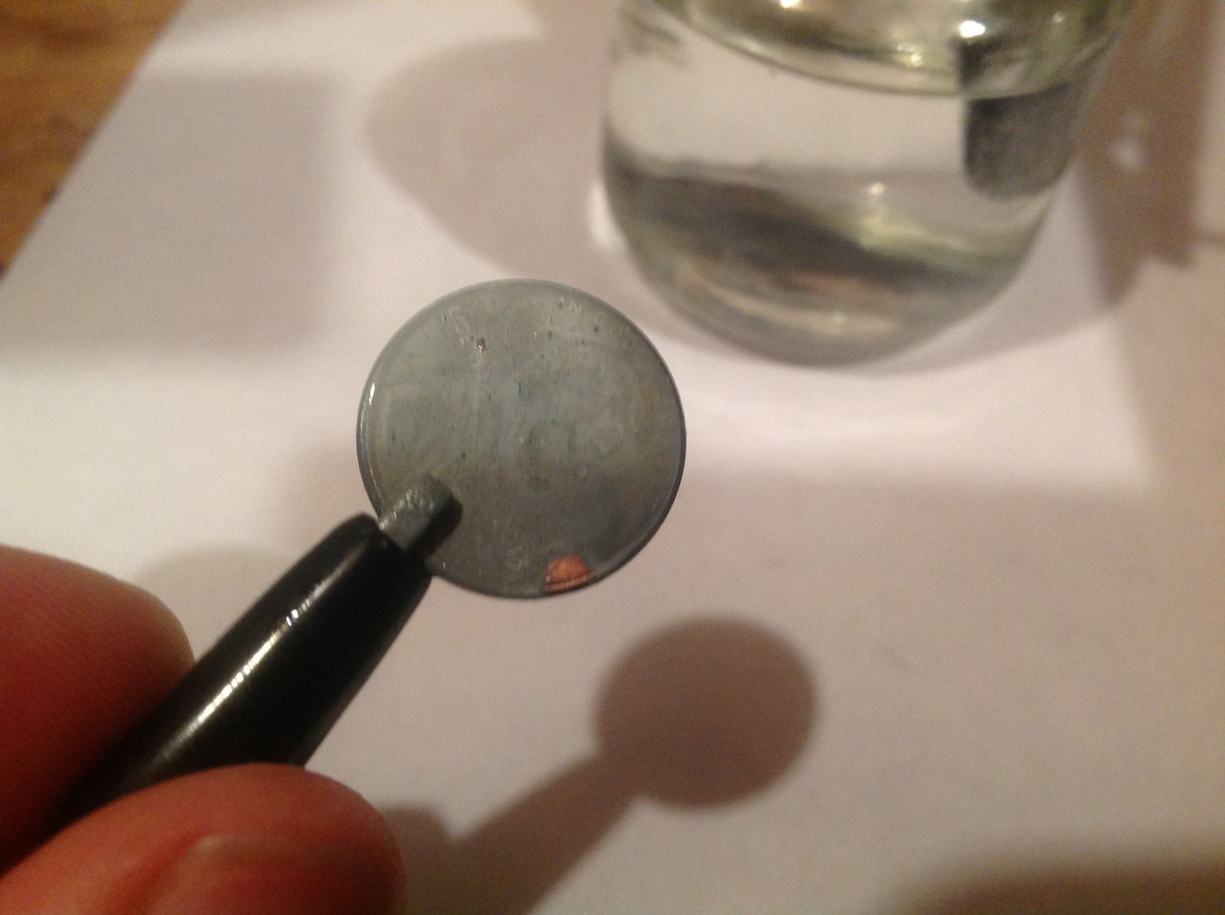 Make SilverColored Pennies! 5 Steps Instructables