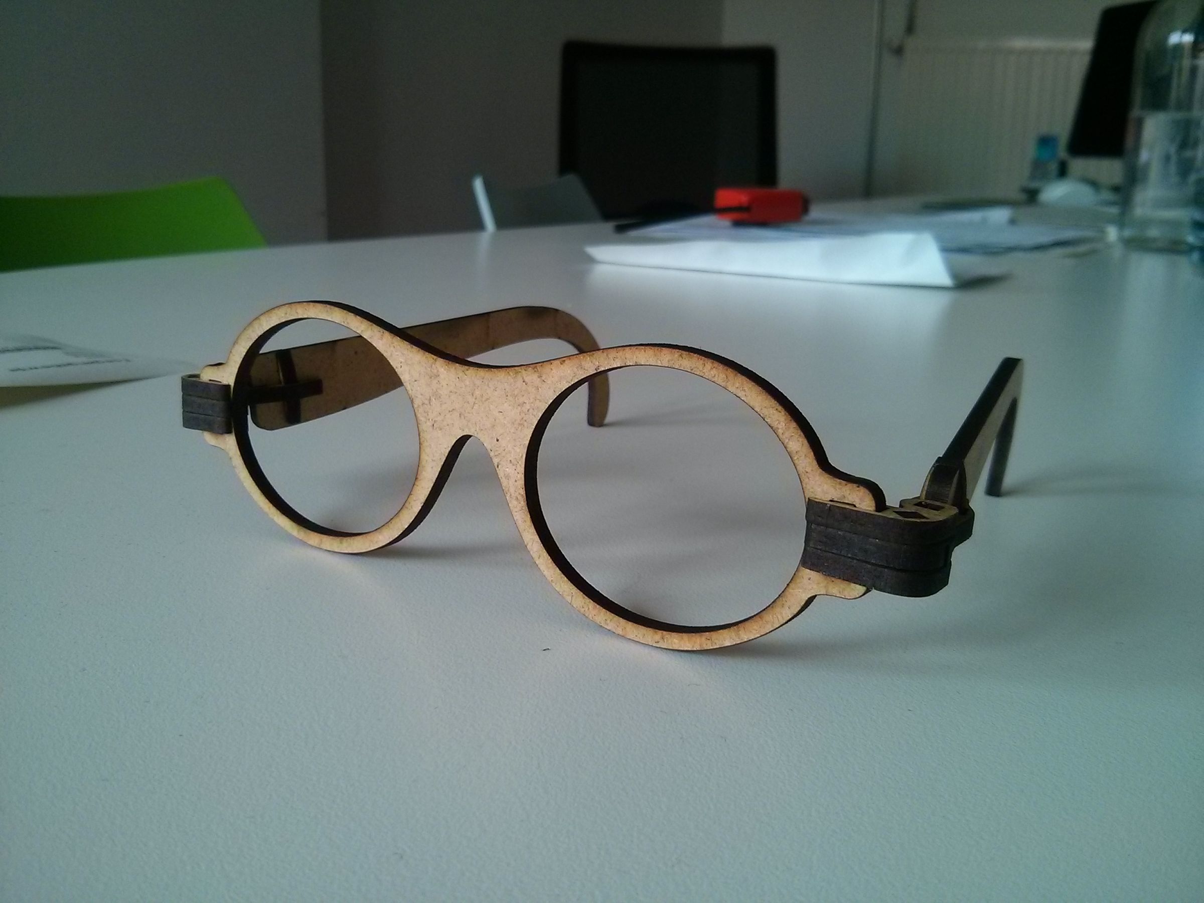 Laser Cut Foldable Wooden Glasses 4 Steps (with Pictures) Instructables
