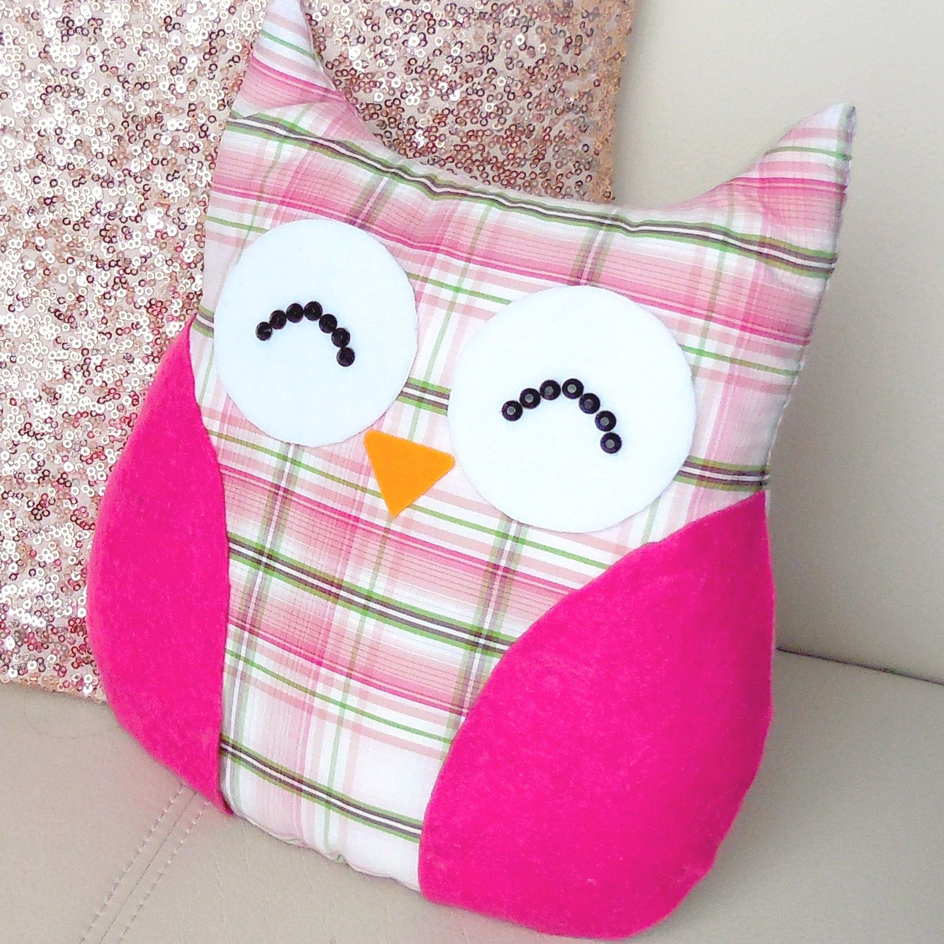 owl cushion