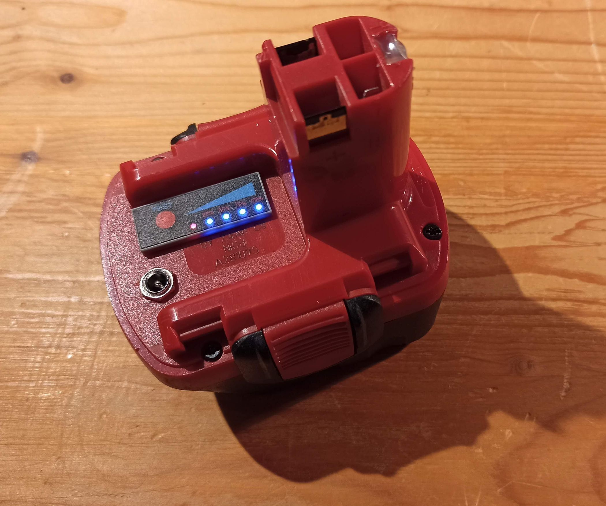 Bosch 12v Battery Restoration, Replace Old NiCd or NiMh With LiIon