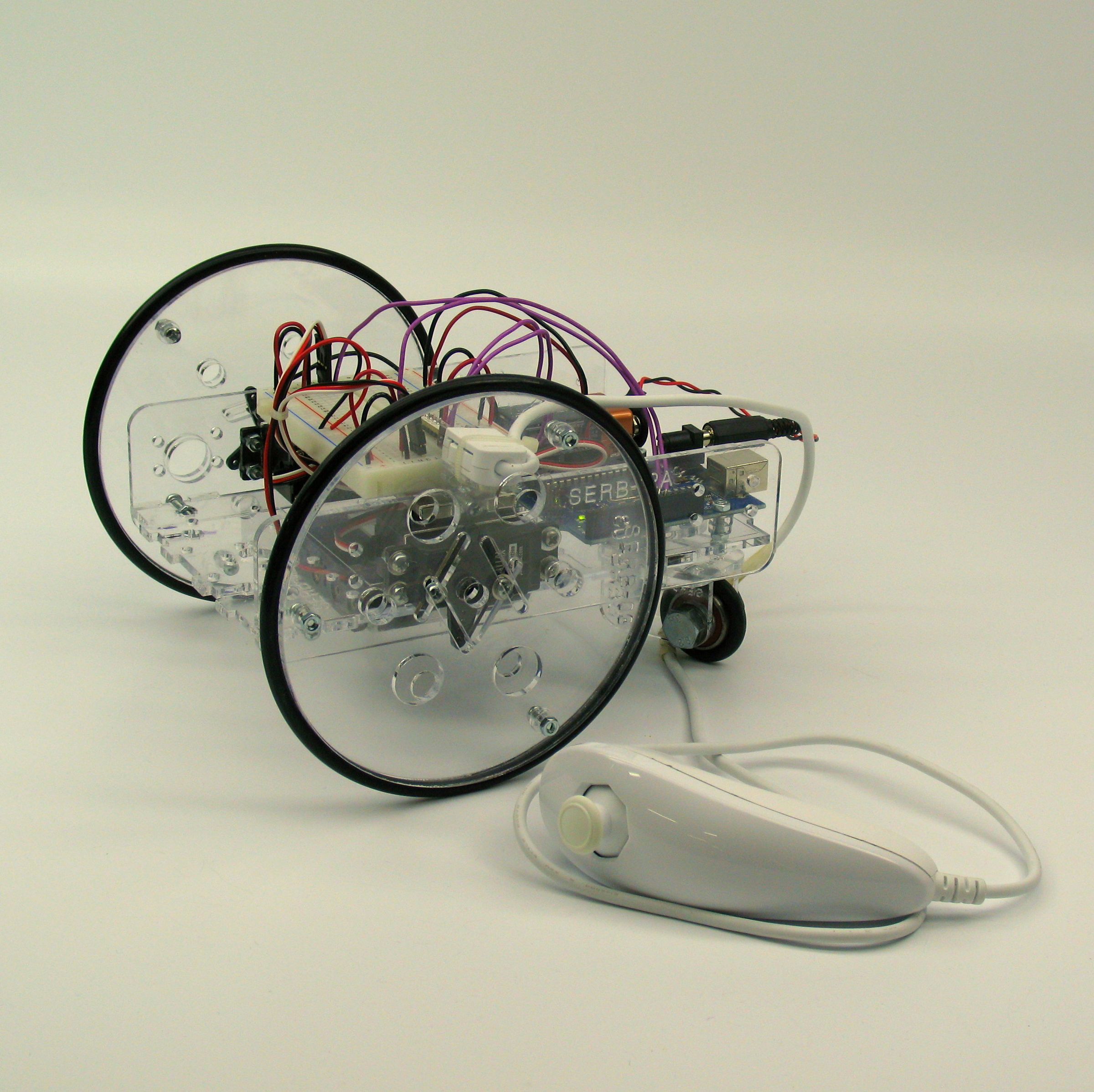 DIY guide for Control Your Robot Using a Wii Nunchuck (and an Arduino) with step-by-step instructions