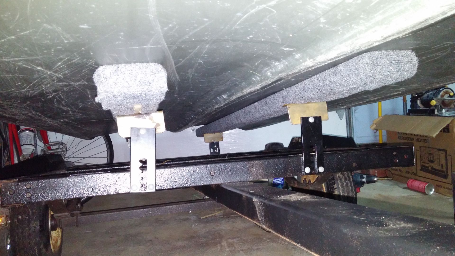 Jon Boat Trailer From a Harbor Freight 40 X 48 Trailer 5 Steps (with