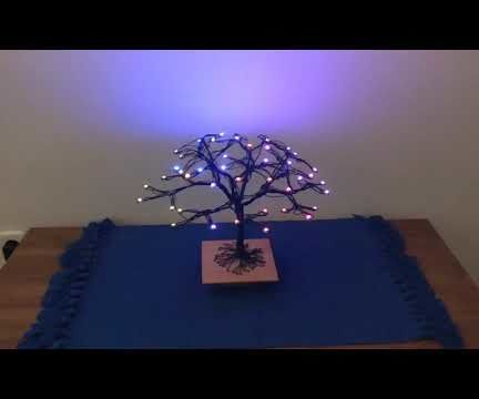 led spiral tree DIY Project - Step-by-Step DIY Project | FindingDIY