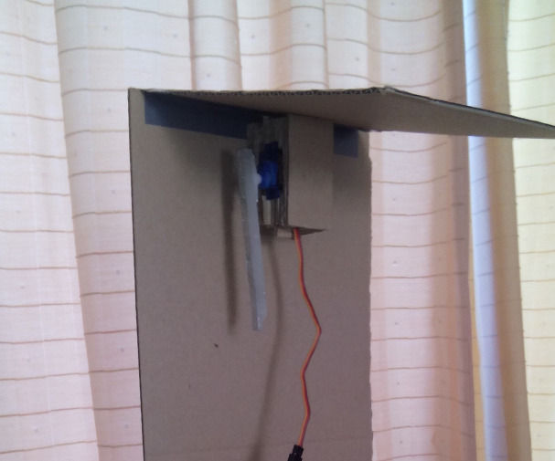 'Home Alone' Burglar Deterrent/ Use Attiny13 to Drive a Steppermotor and a Servo