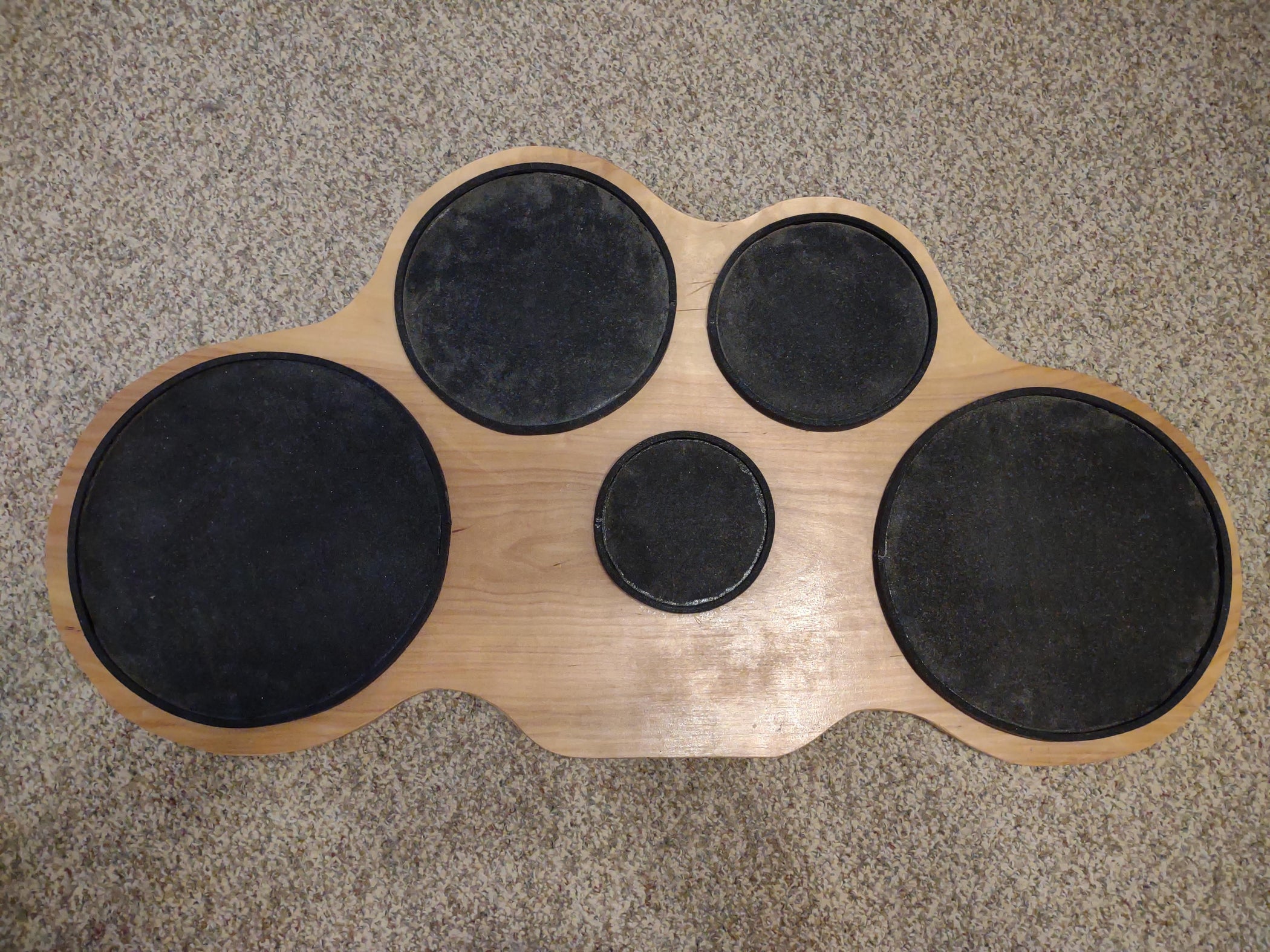 Homemade Marching Band Quints "Practice Pad" 9 Steps (with Pictures