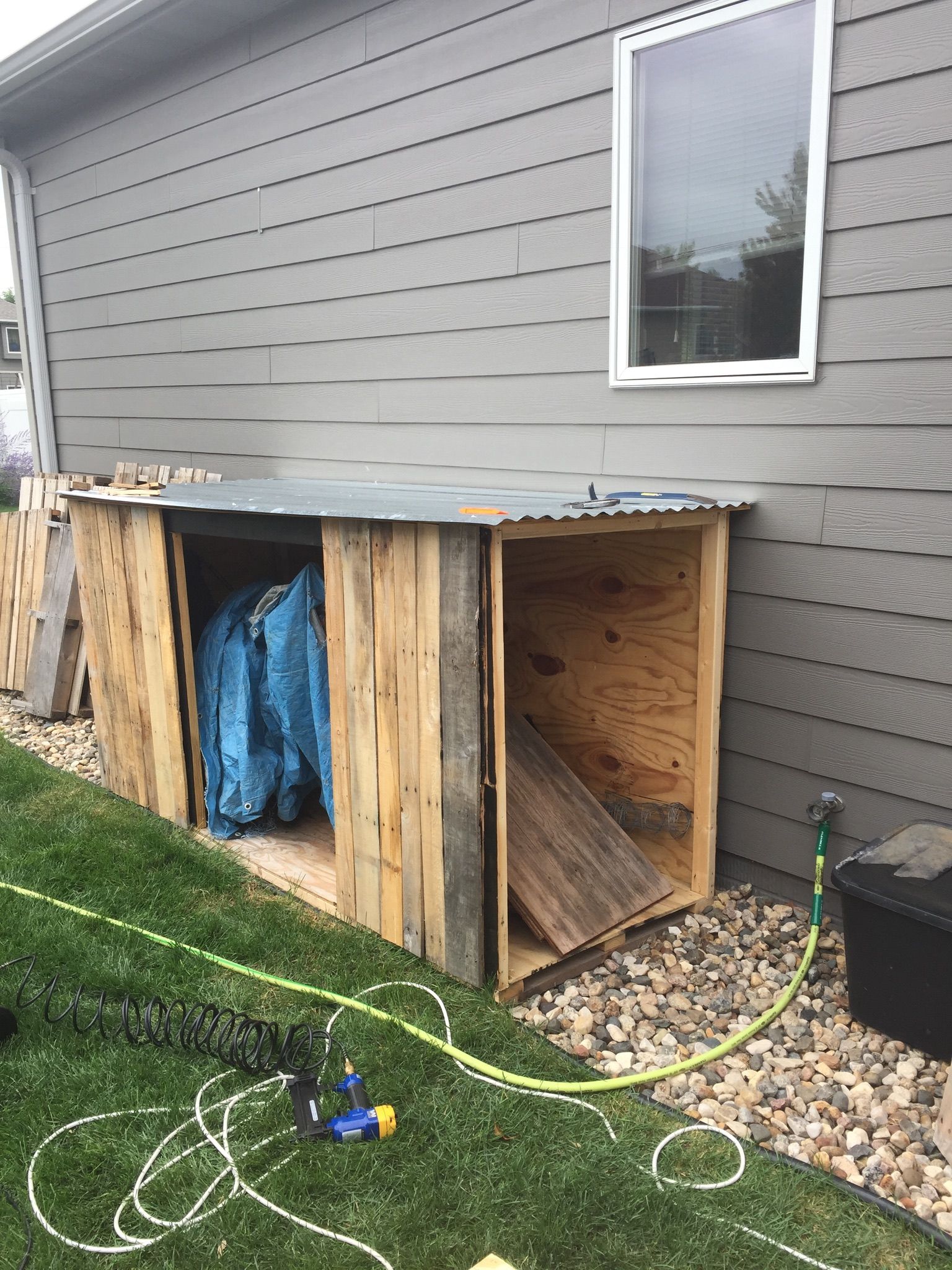 Pallet Storage Shed 6 Steps (with Pictures) Instructables