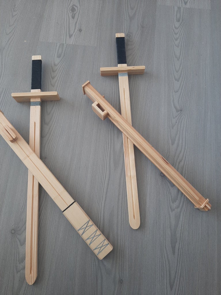 How to Make a Wooden Sword 22 Steps (with Pictures) Instructables