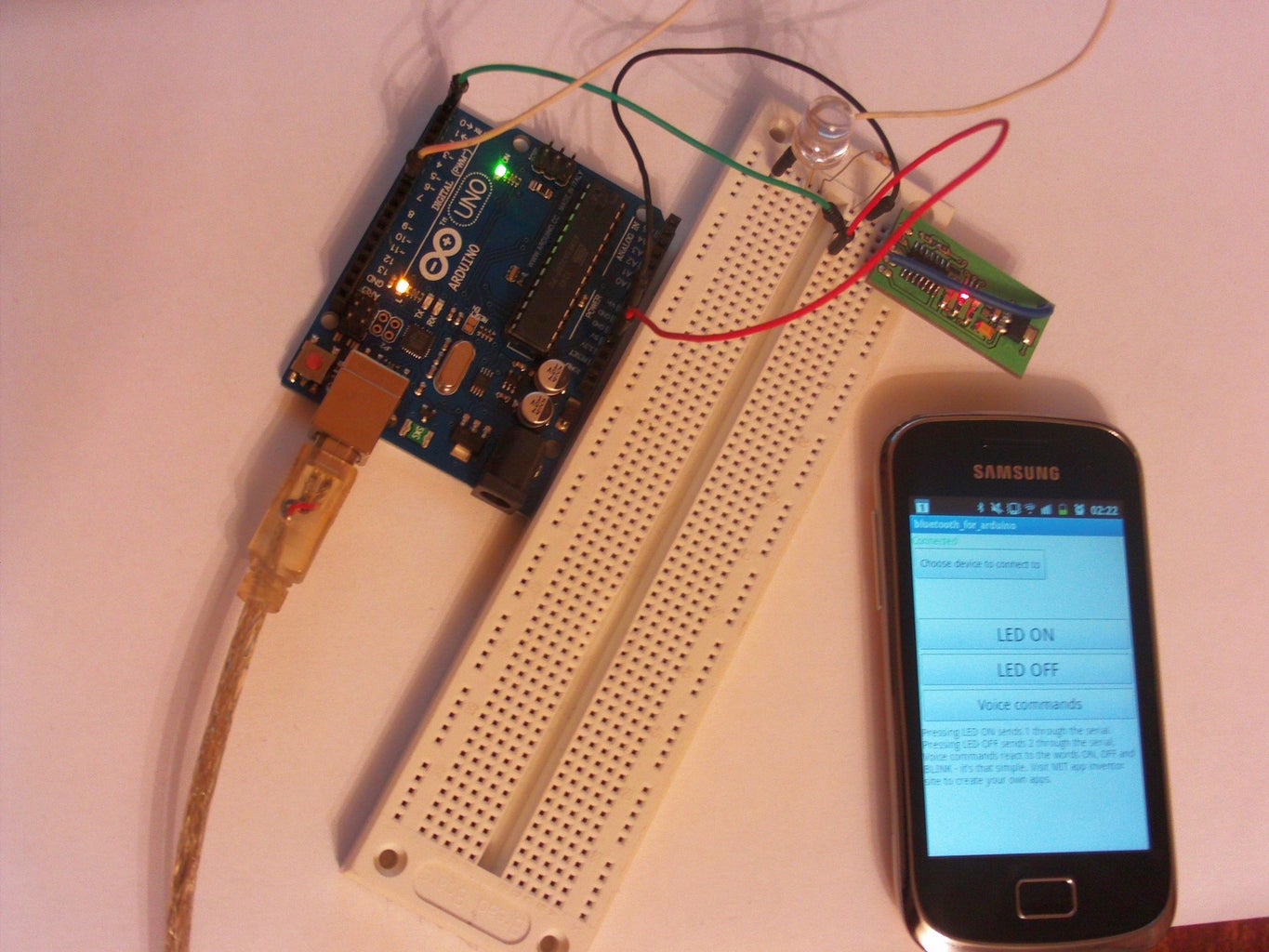 How to Control Arduino Board Using an Android Phone and a Bluetooth ...